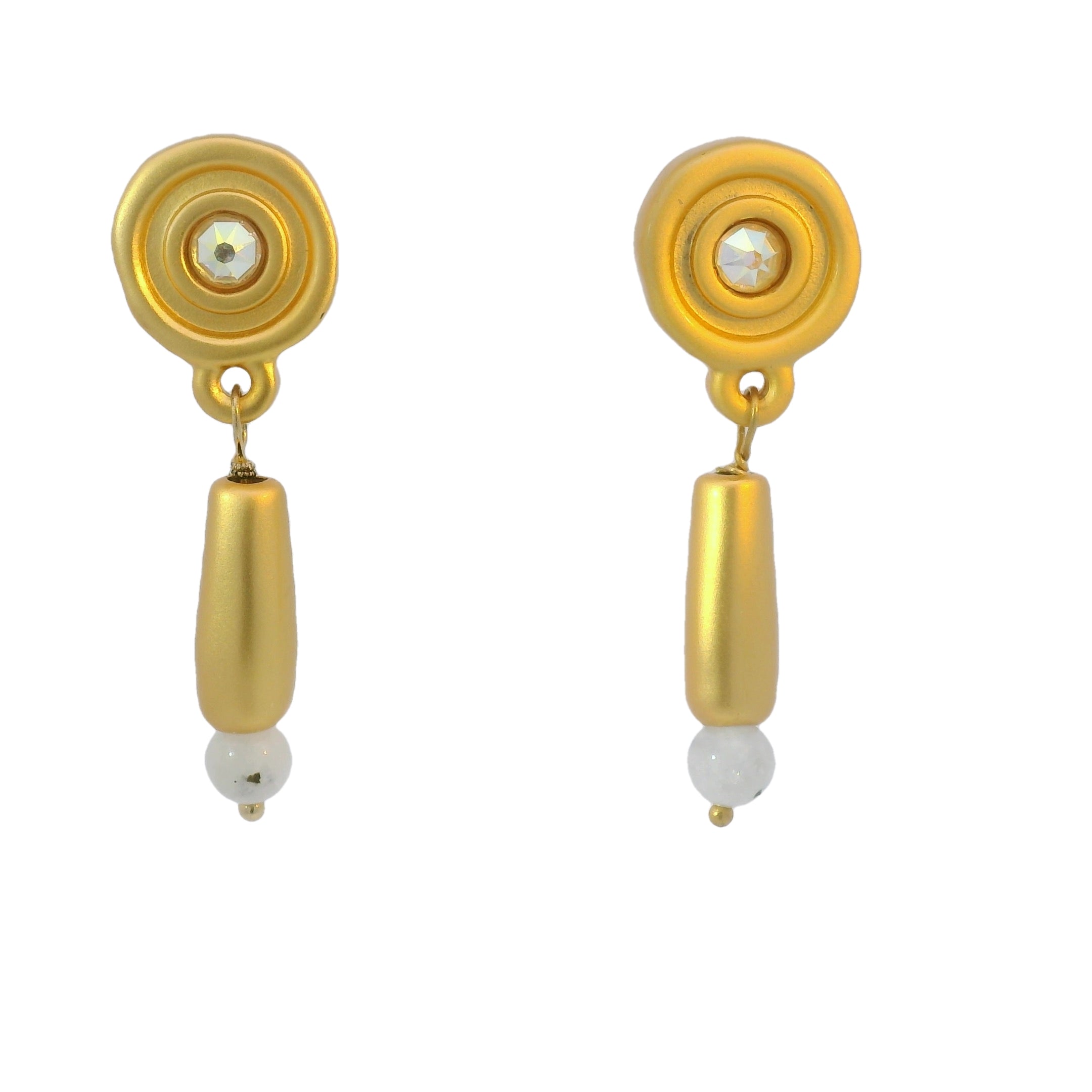 Aretes Cristal Circle Eye