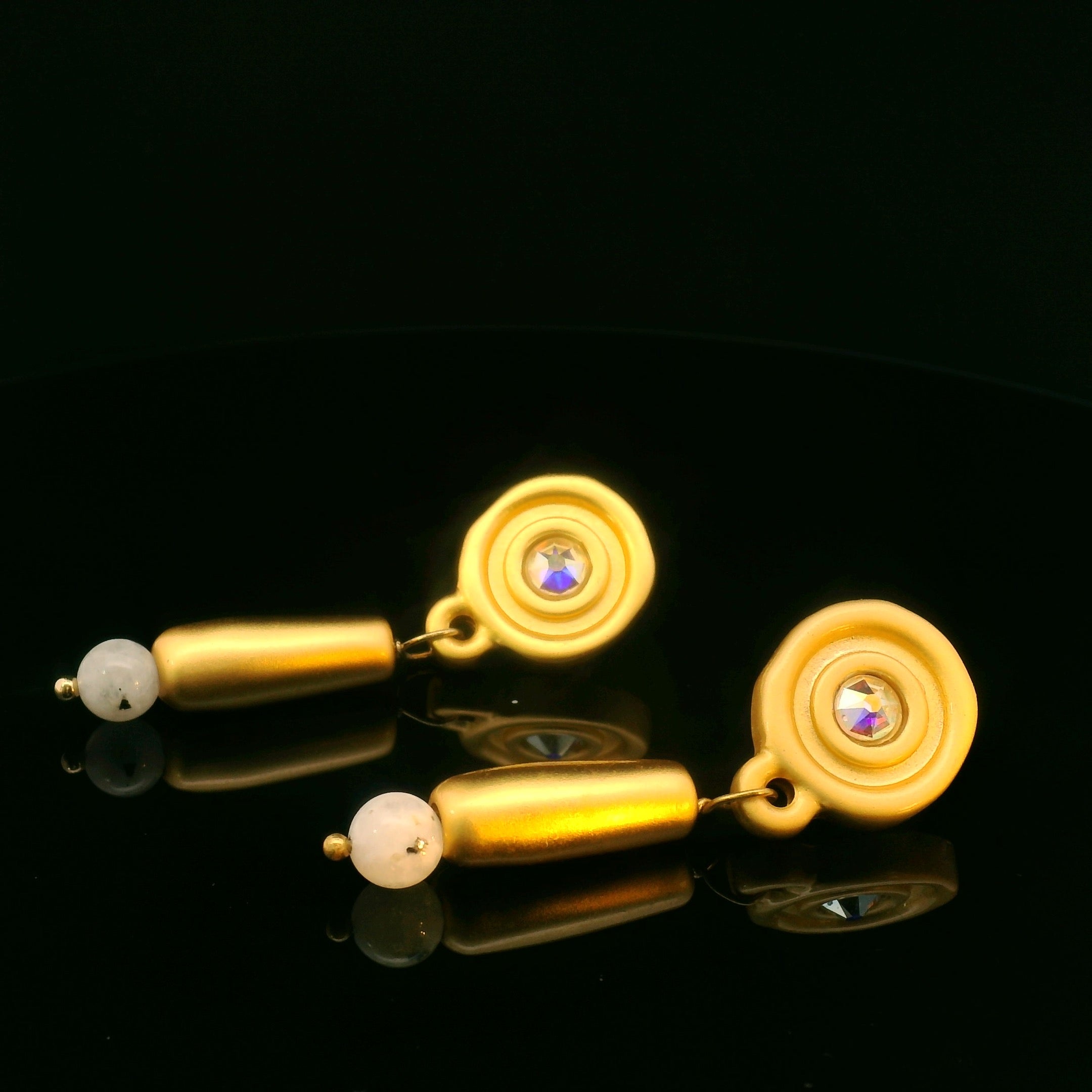 Aretes Cristal Circle Eye