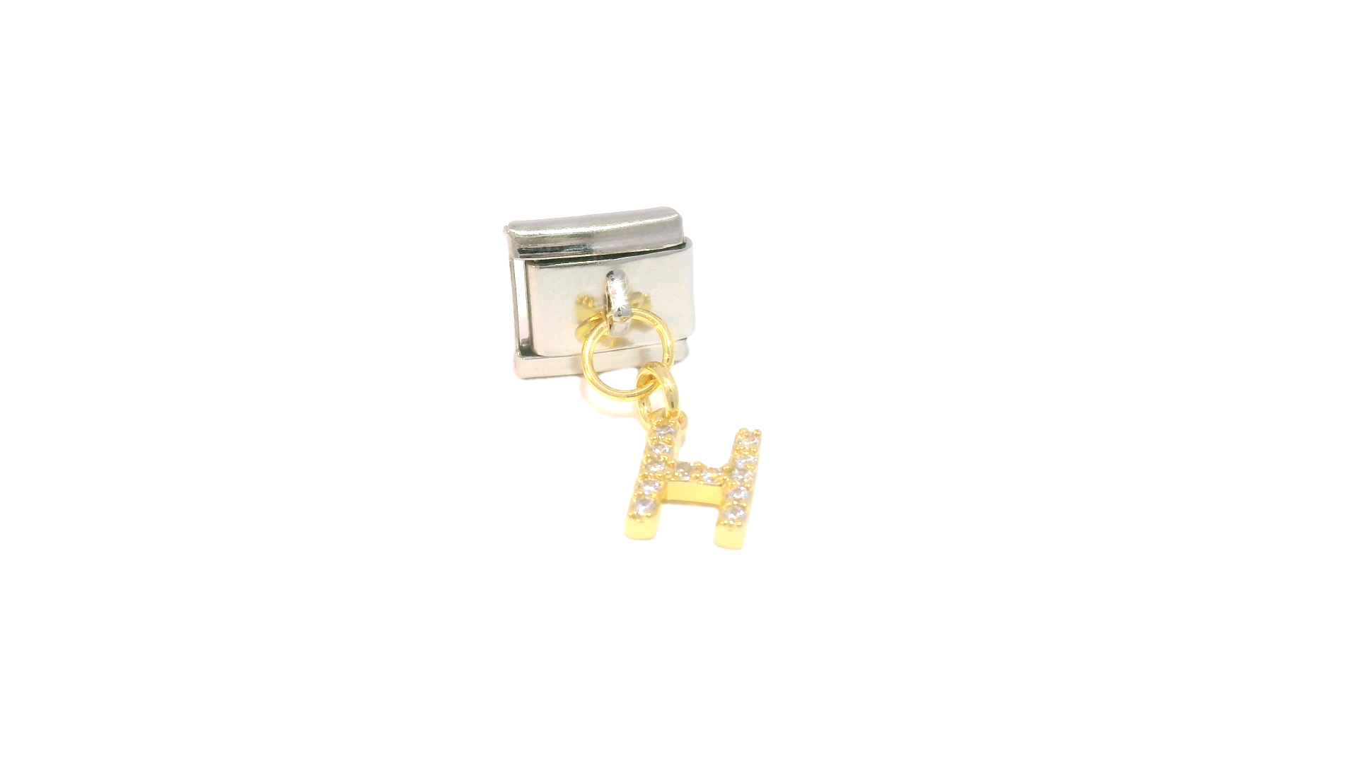 Italian Charms LETTER CRISTAL