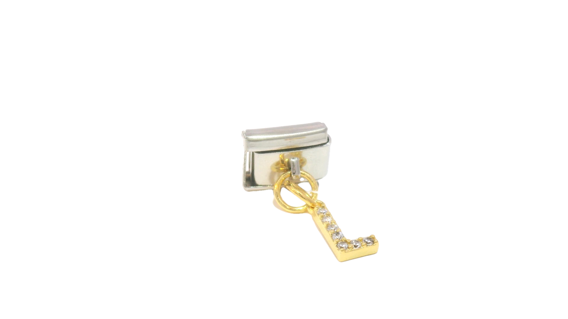 Italian Charms LETTER CRISTAL