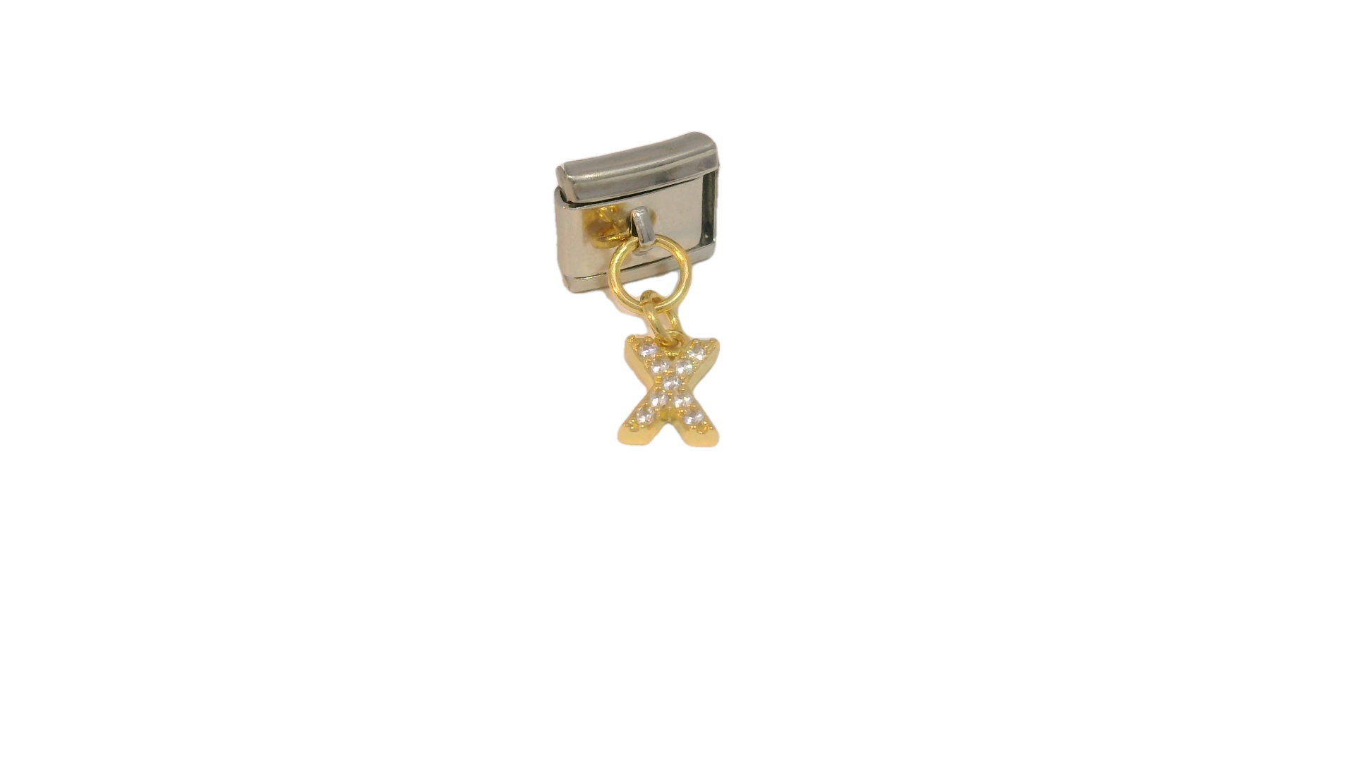 Italian Charms LETTER CRISTAL