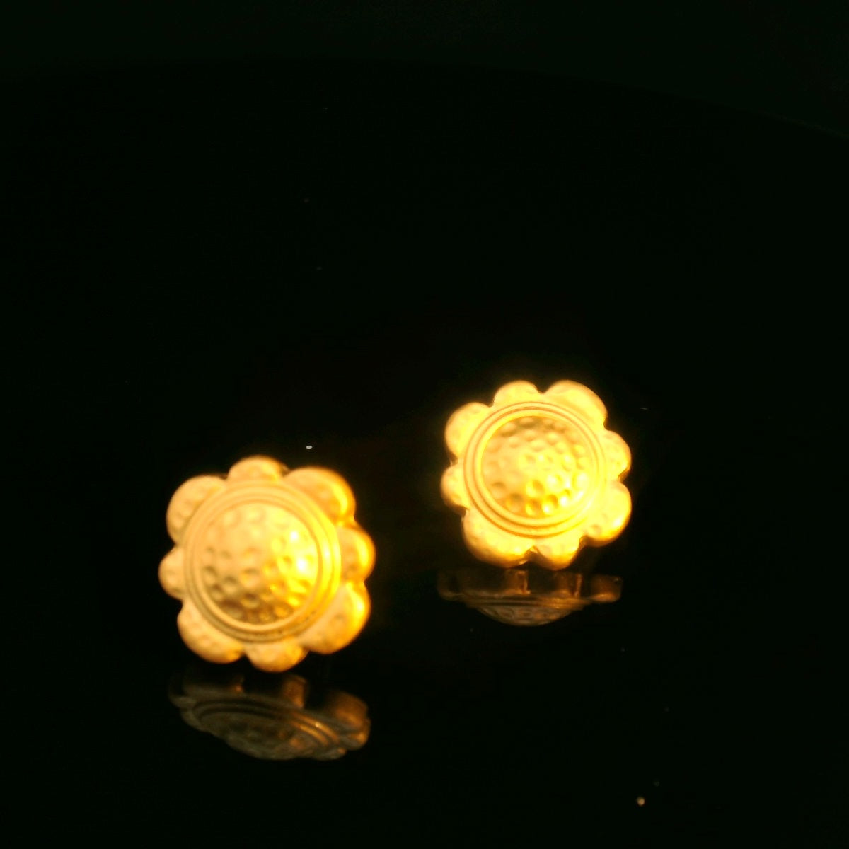 Aretes Golden Blossom