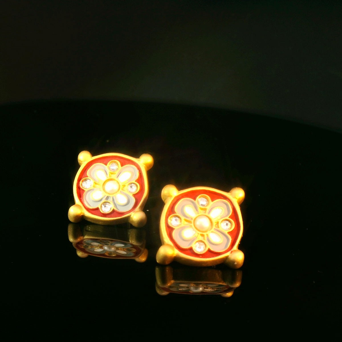 Aretes Flower Mariee