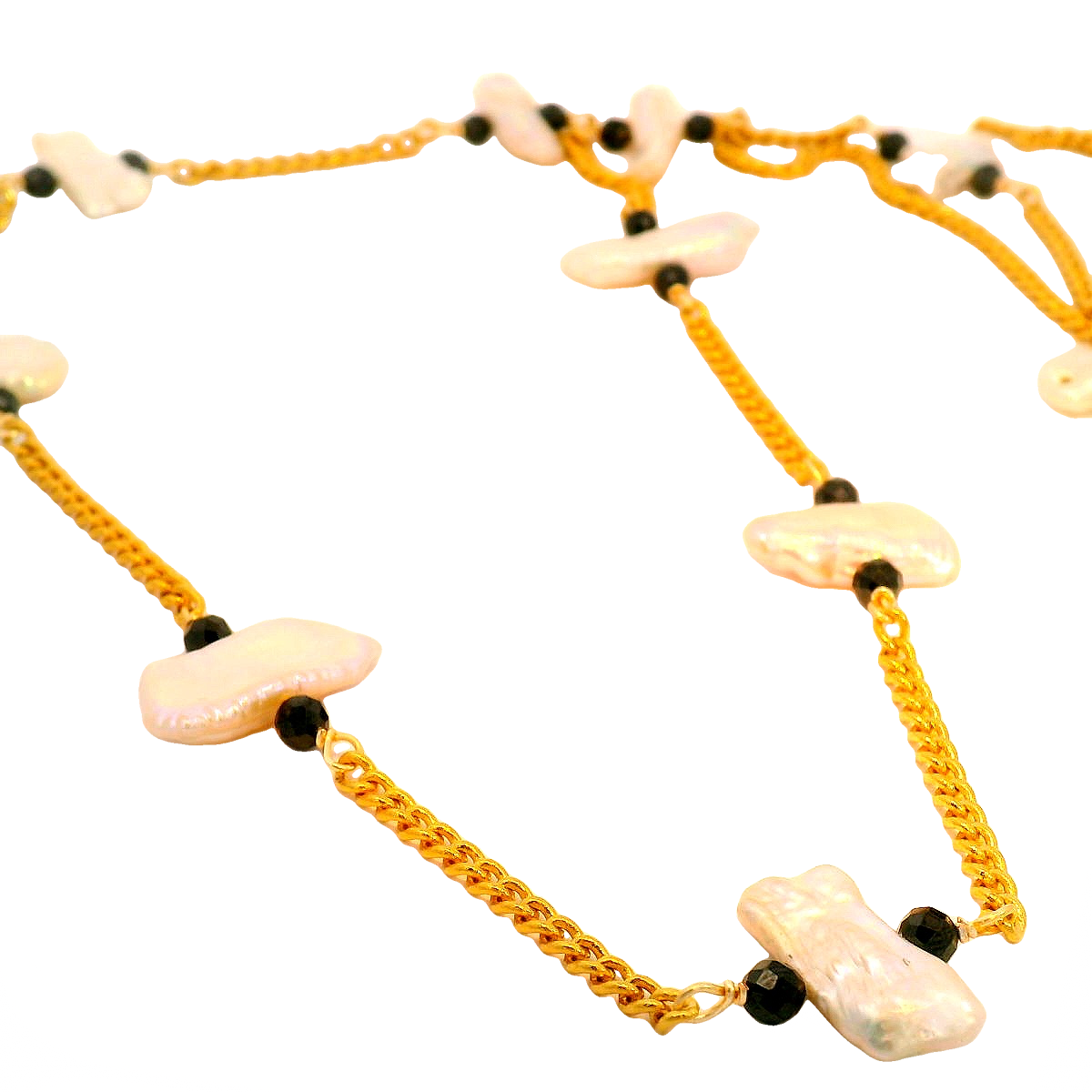 Collar Perla Ágata Slim