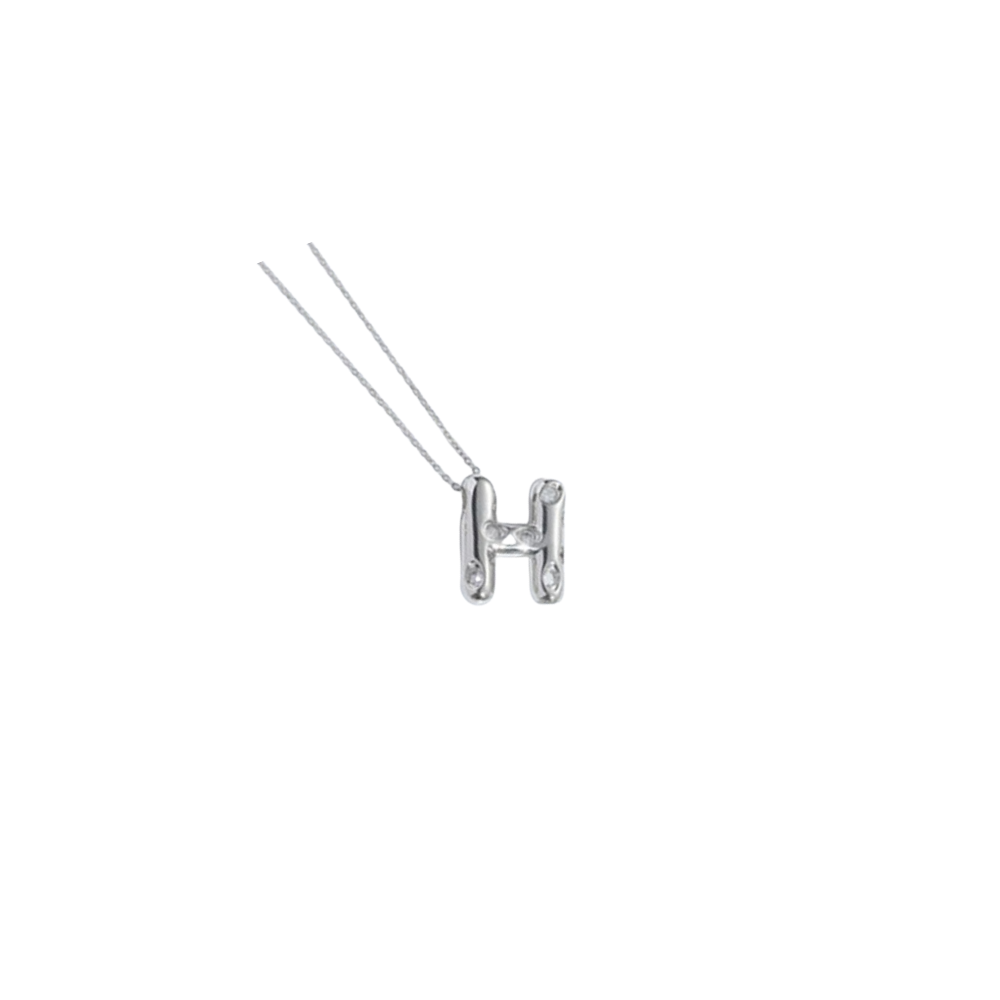 Collar Inicial Silver Spark