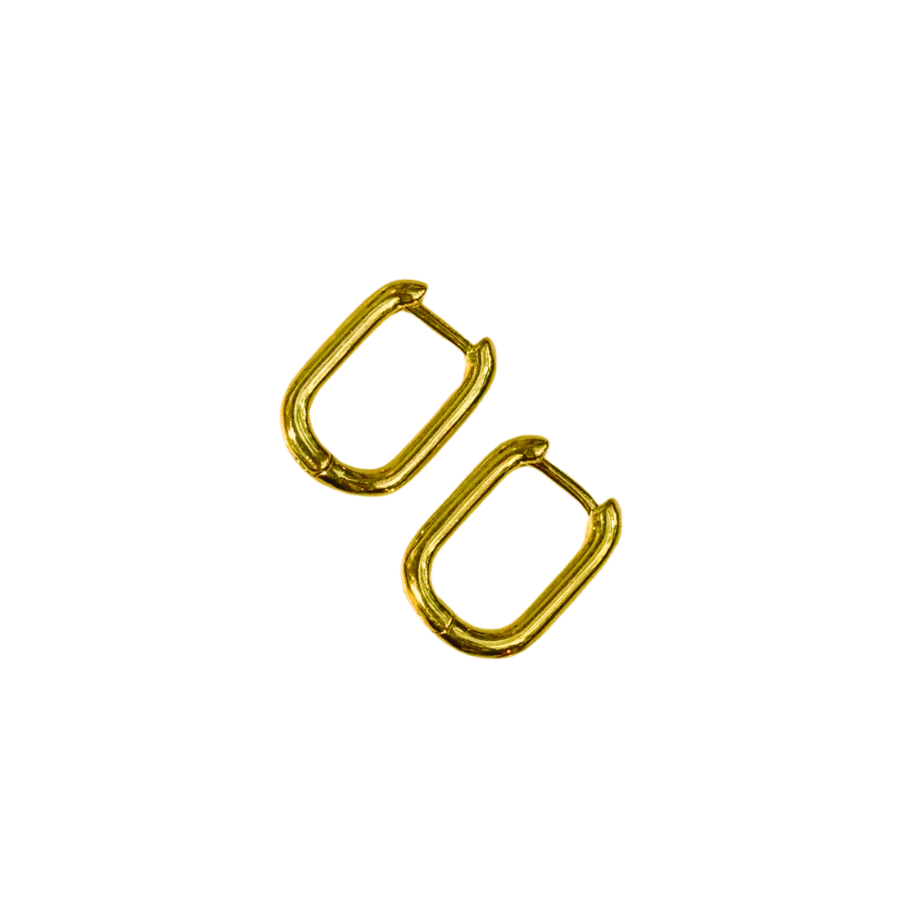 Mini oval hoops