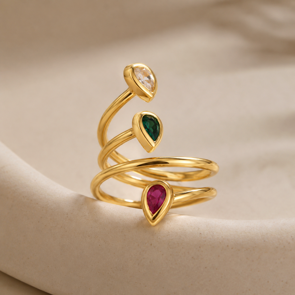 Anillo Aurora Trio