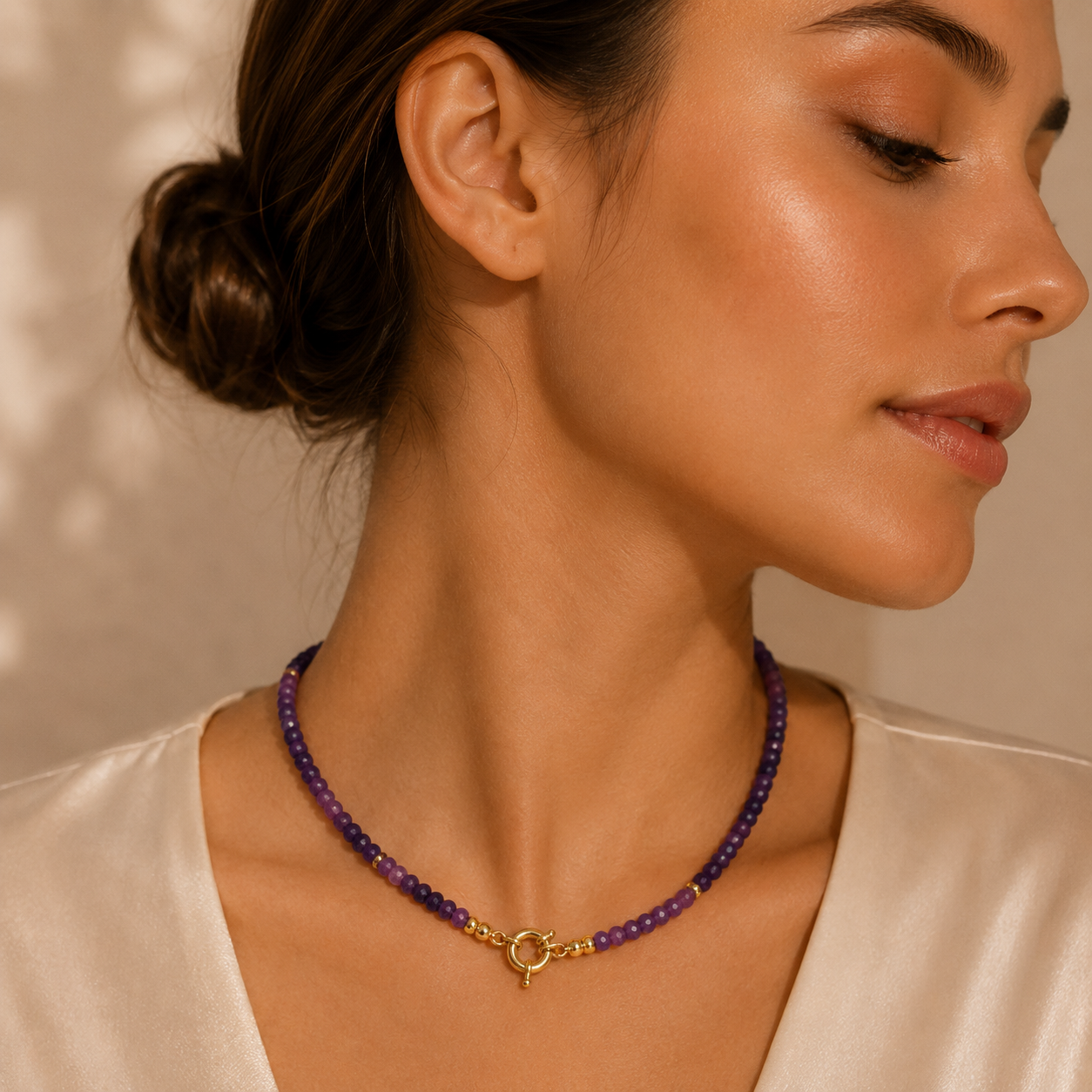 Collar Amatista Love