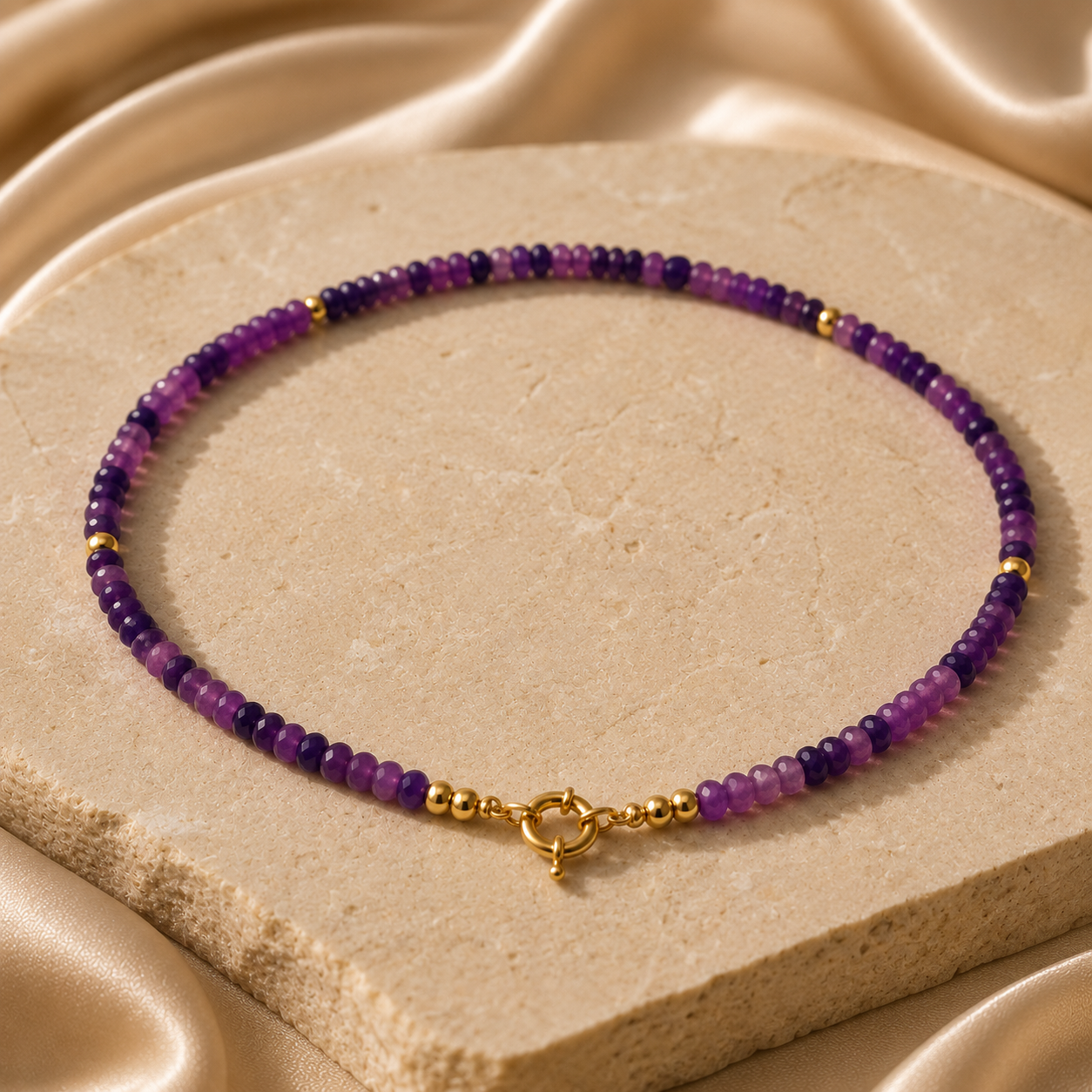 Collar Amatista Love
