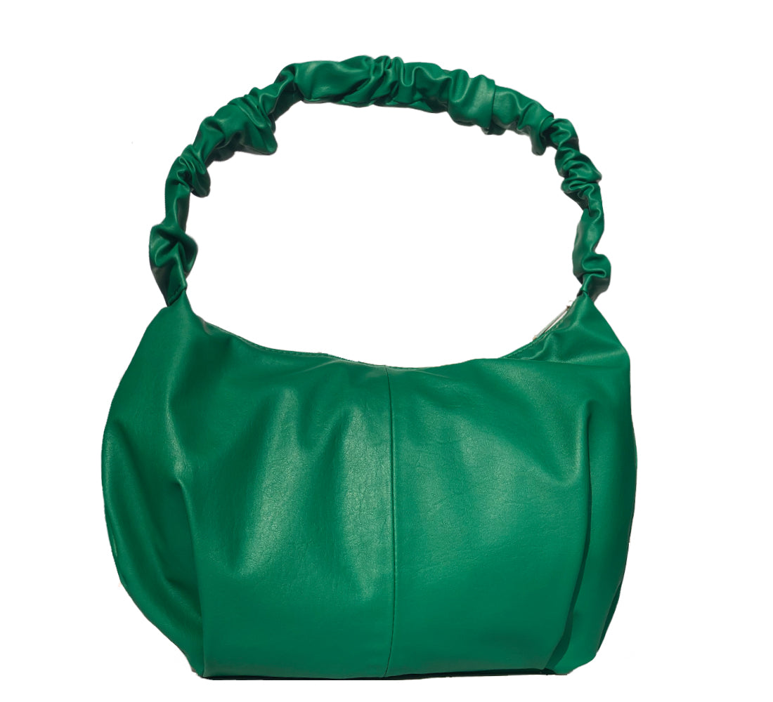 Bolsa Arrugada Verde