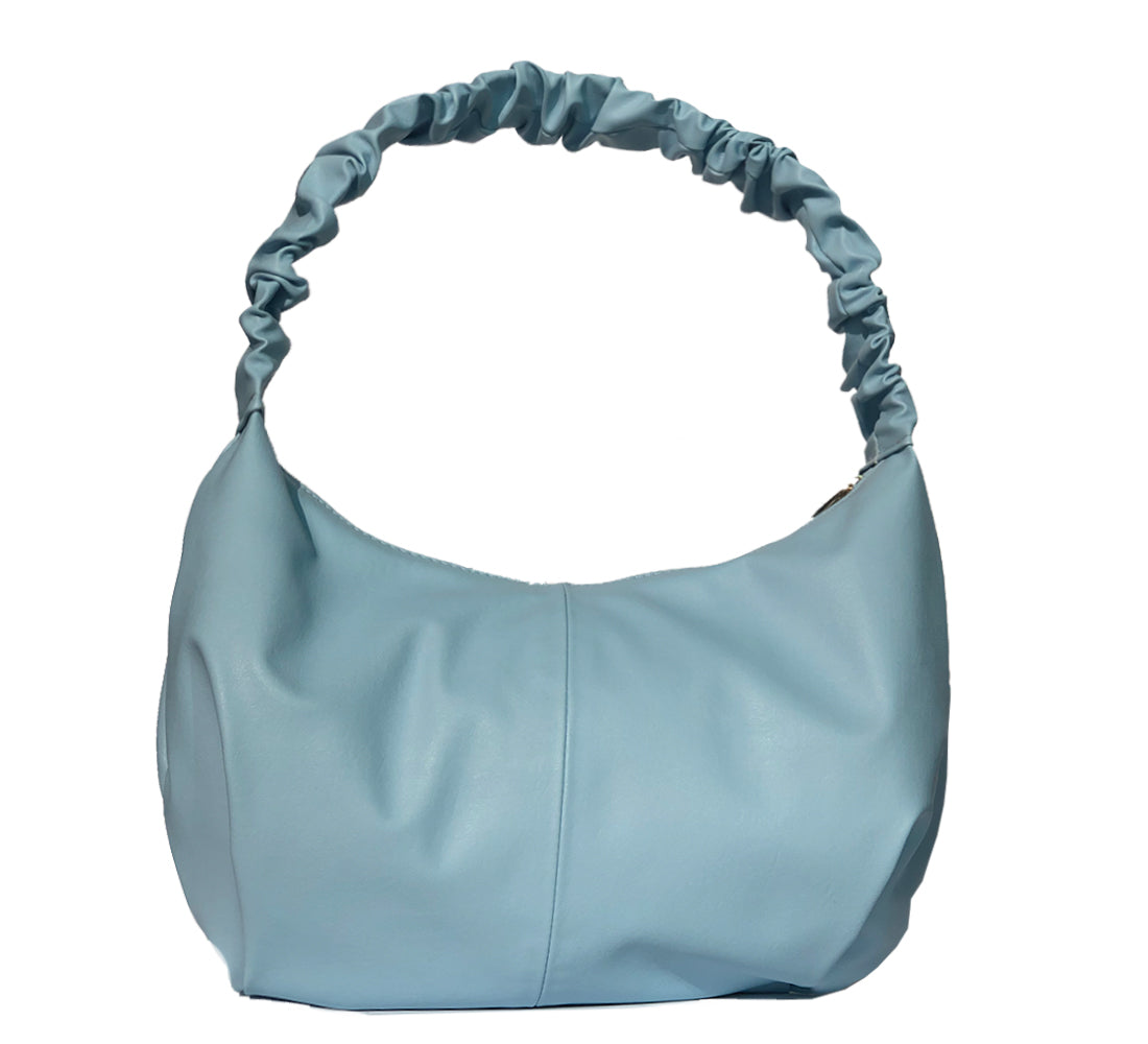 Bolsa Arrugada Celeste