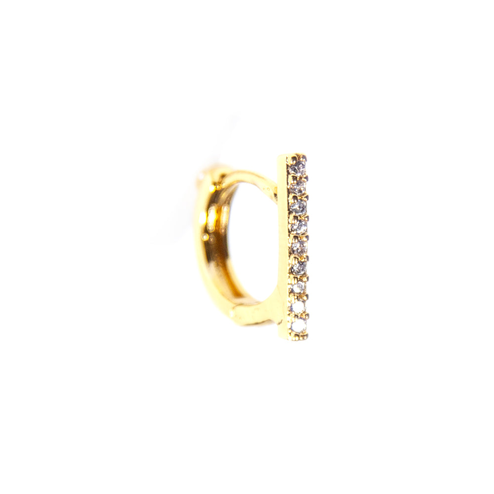 Huggie Piercing Dorado