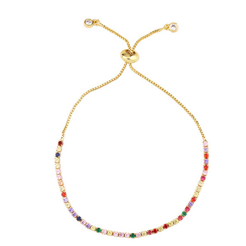 Pulsera Arcoiris Ajustable