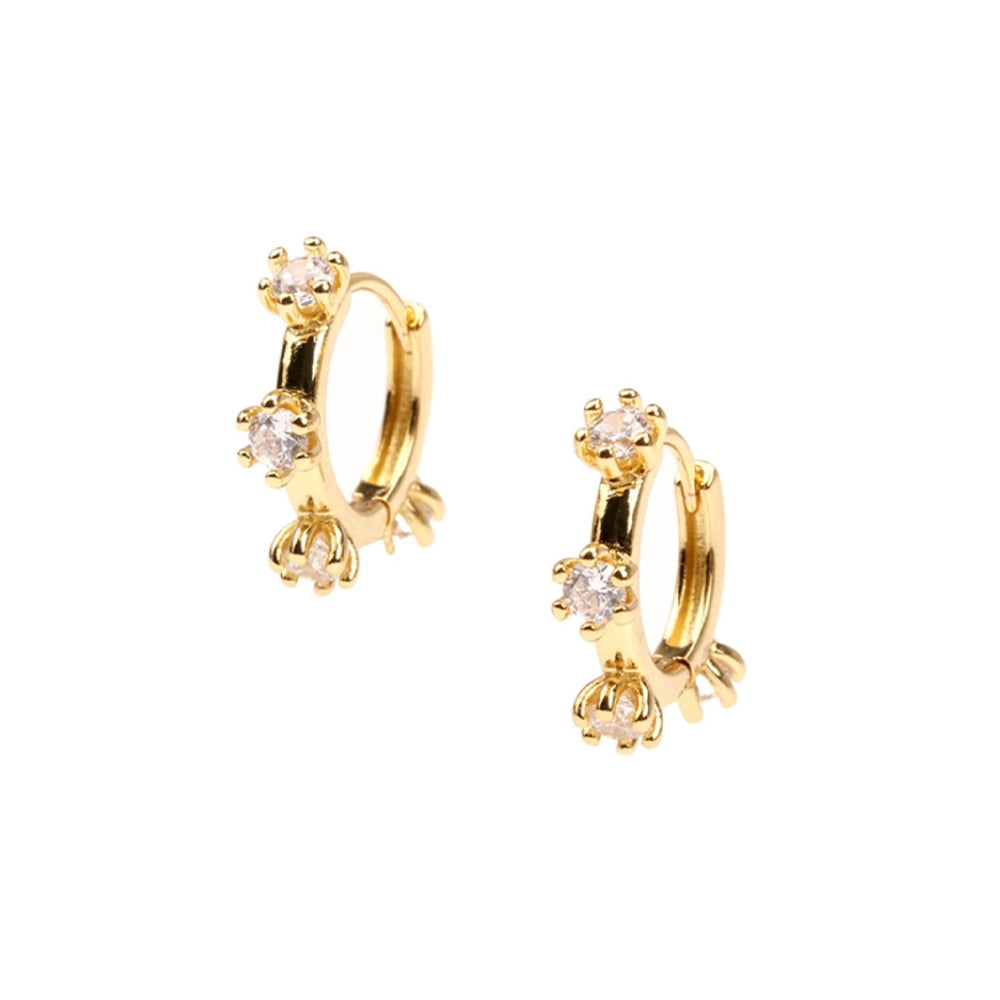 Aretes Huggies Oro