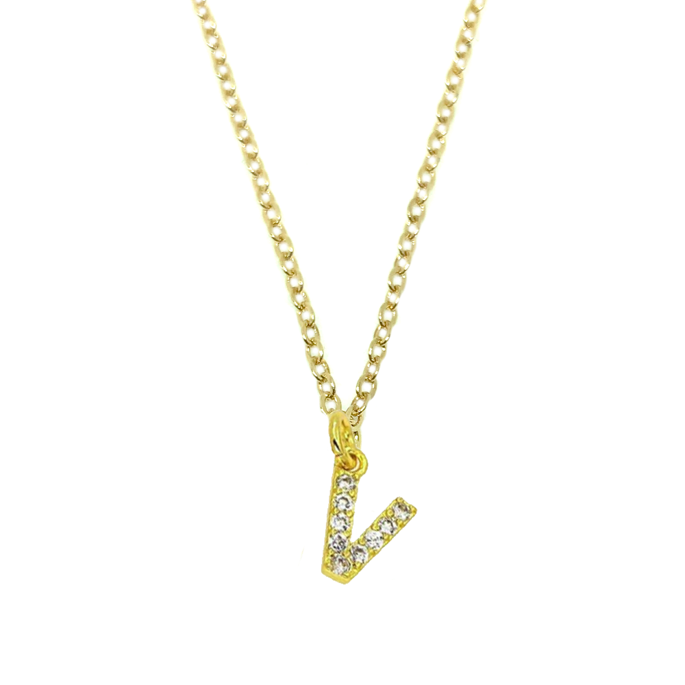 Collar Letra V