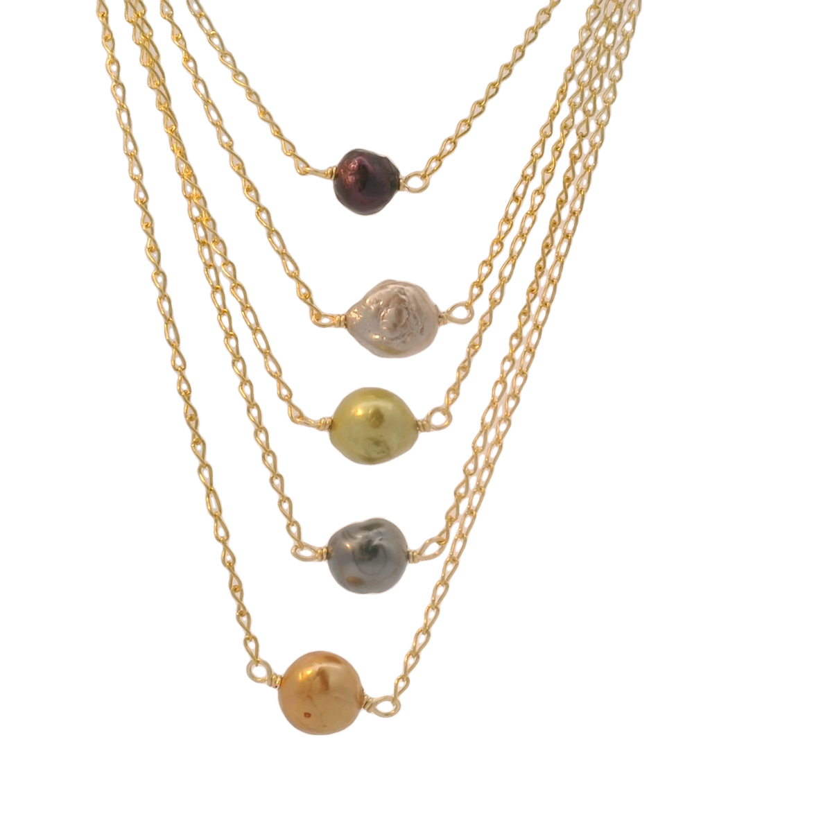 Collar 5 Tone Perls
