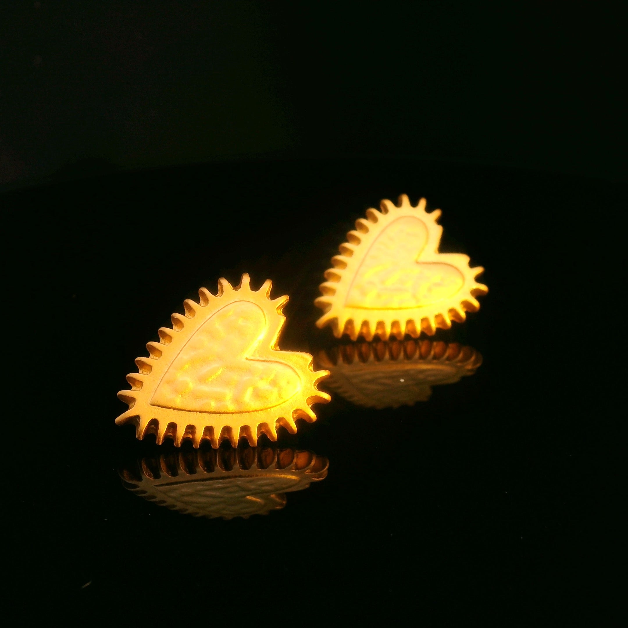 Aretes Heart Shine