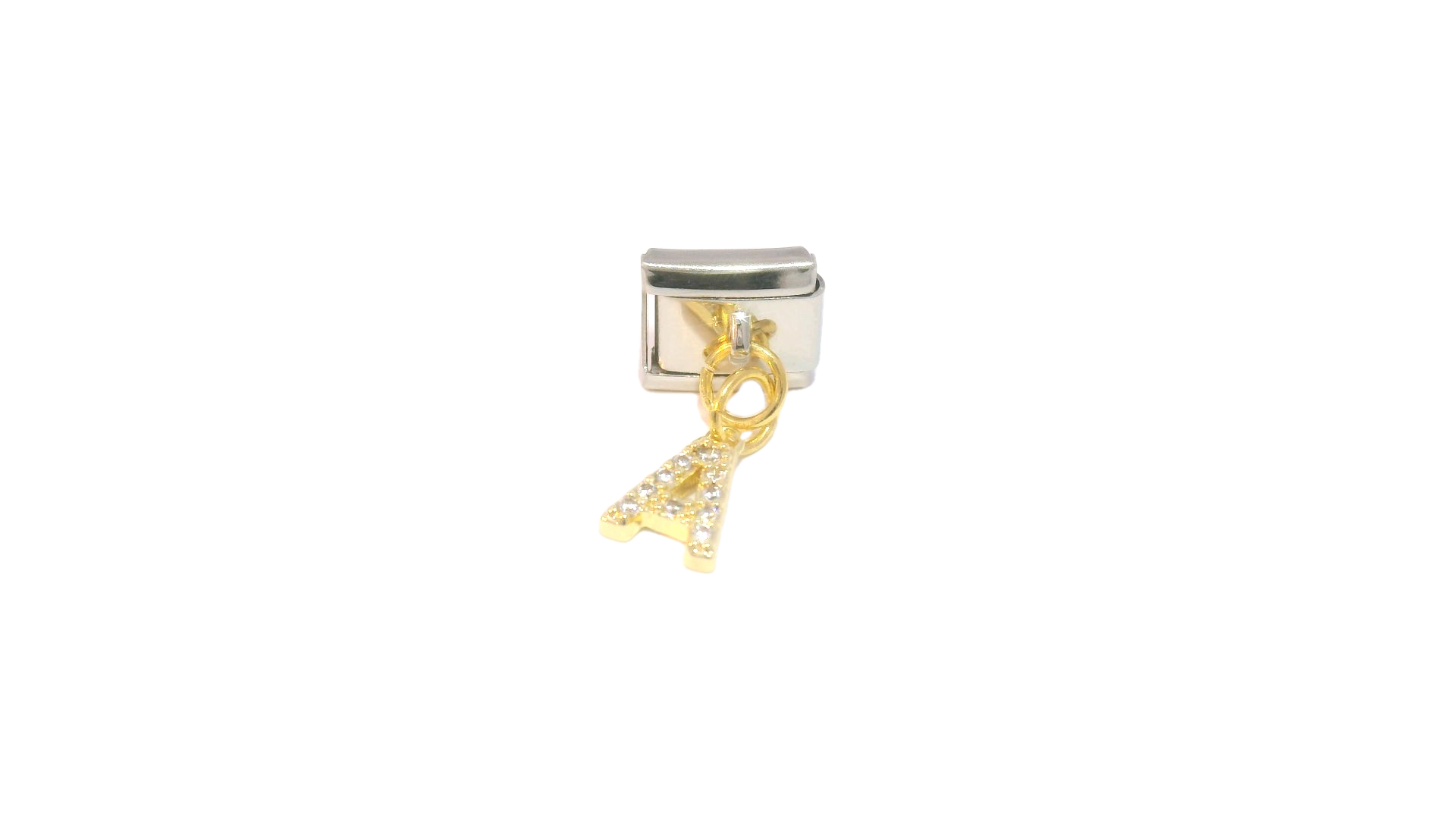 Italian Charms LETTER CRISTAL