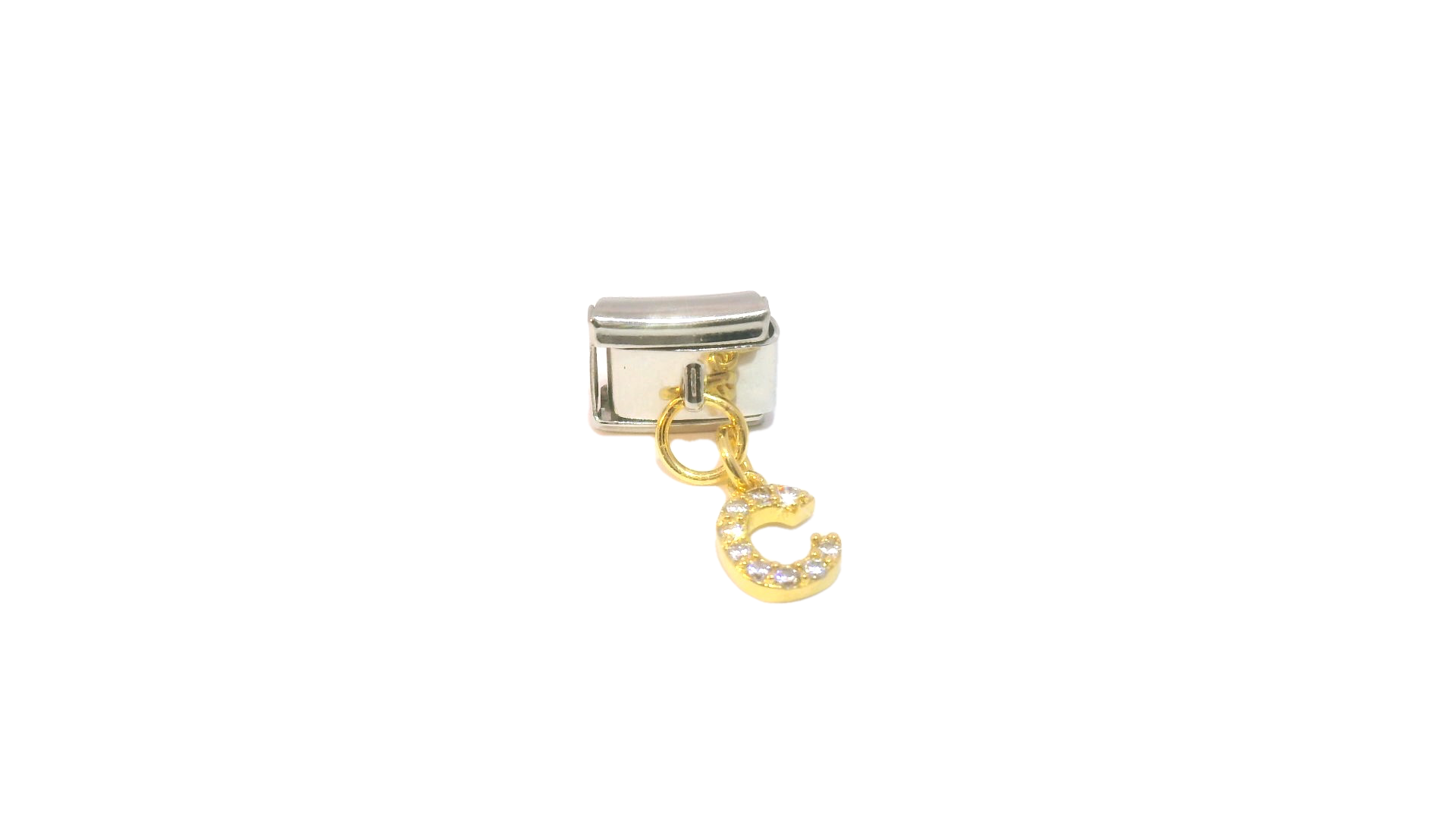 Italian Charms LETTER CRISTAL