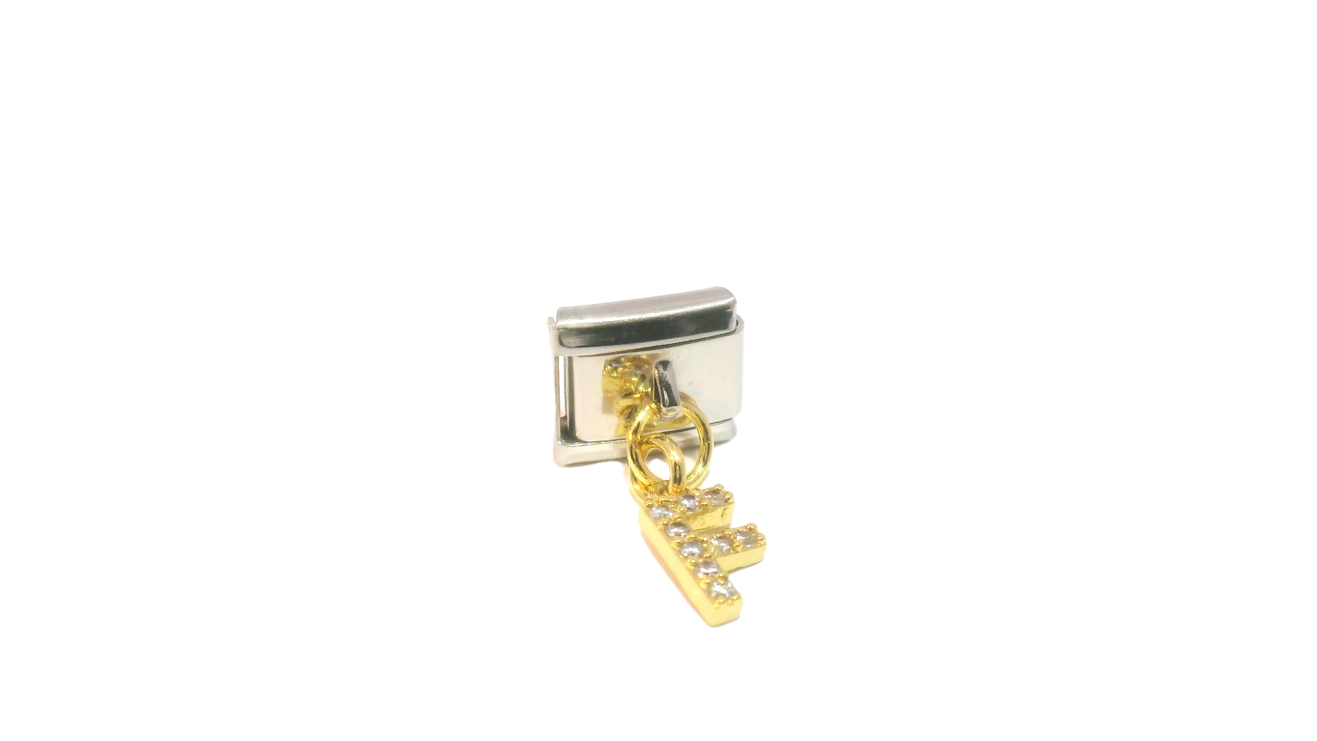 Italian Charms LETTER CRISTAL