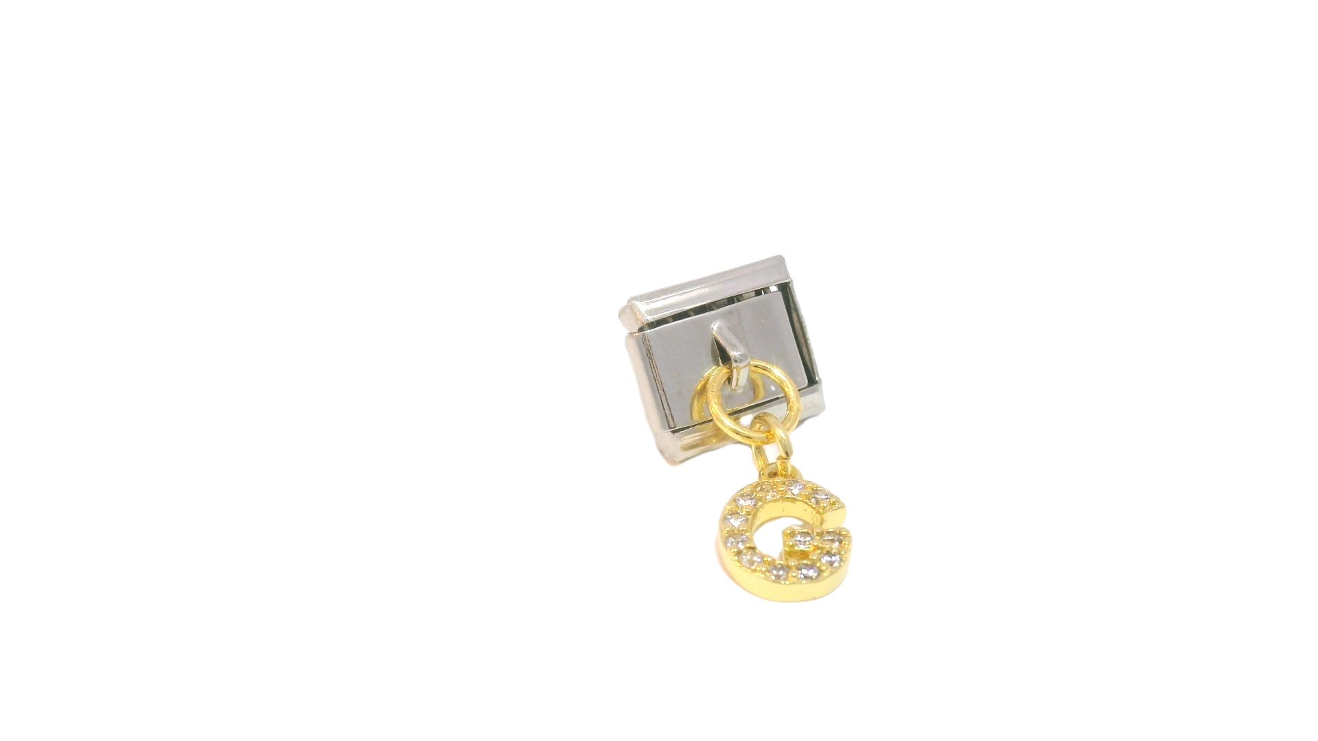 Italian Charms LETTER CRISTAL