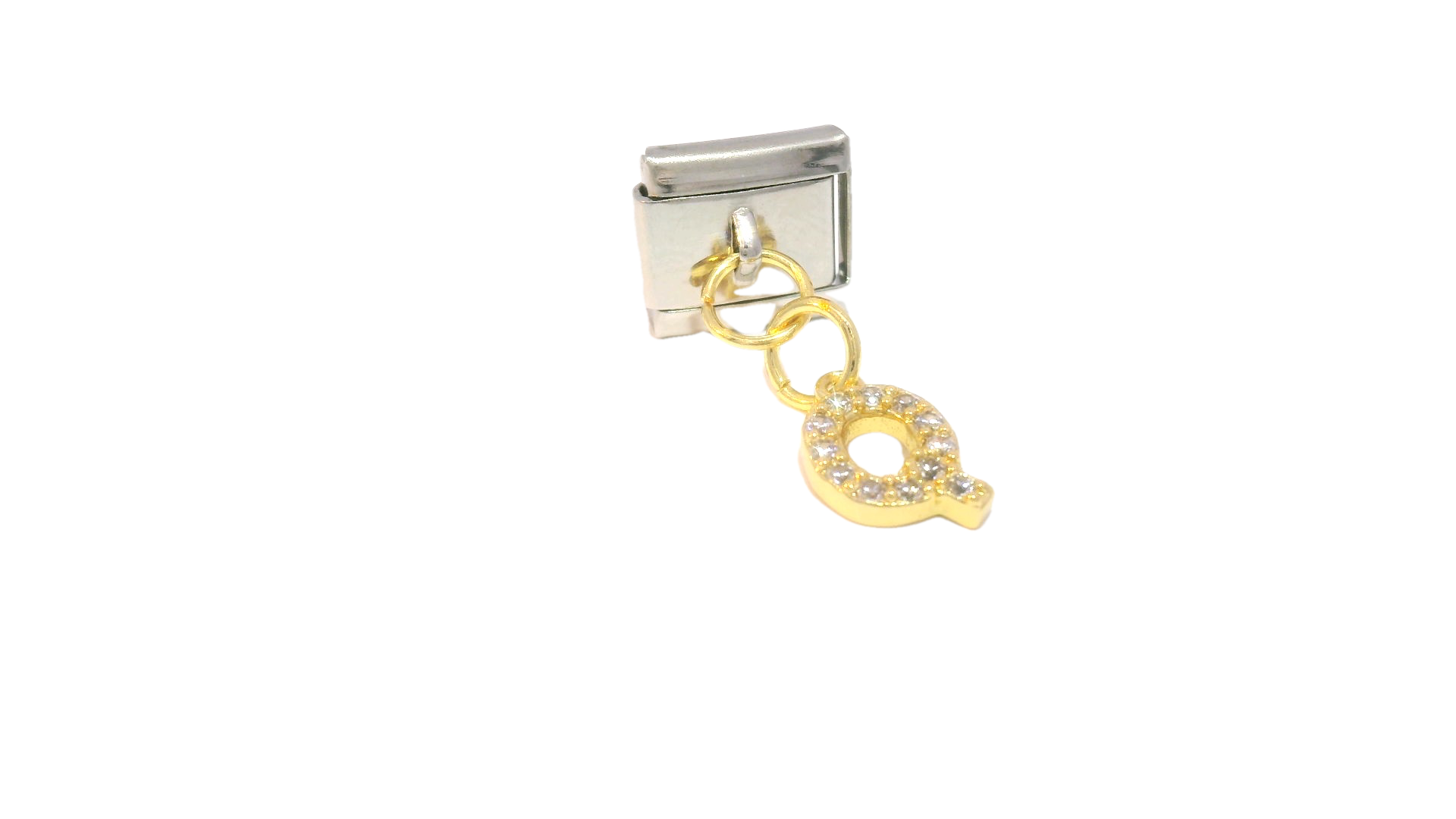 Italian Charms LETTER CRISTAL