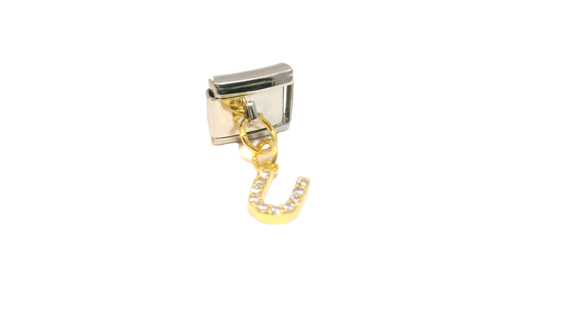 Italian Charms LETTER CRISTAL