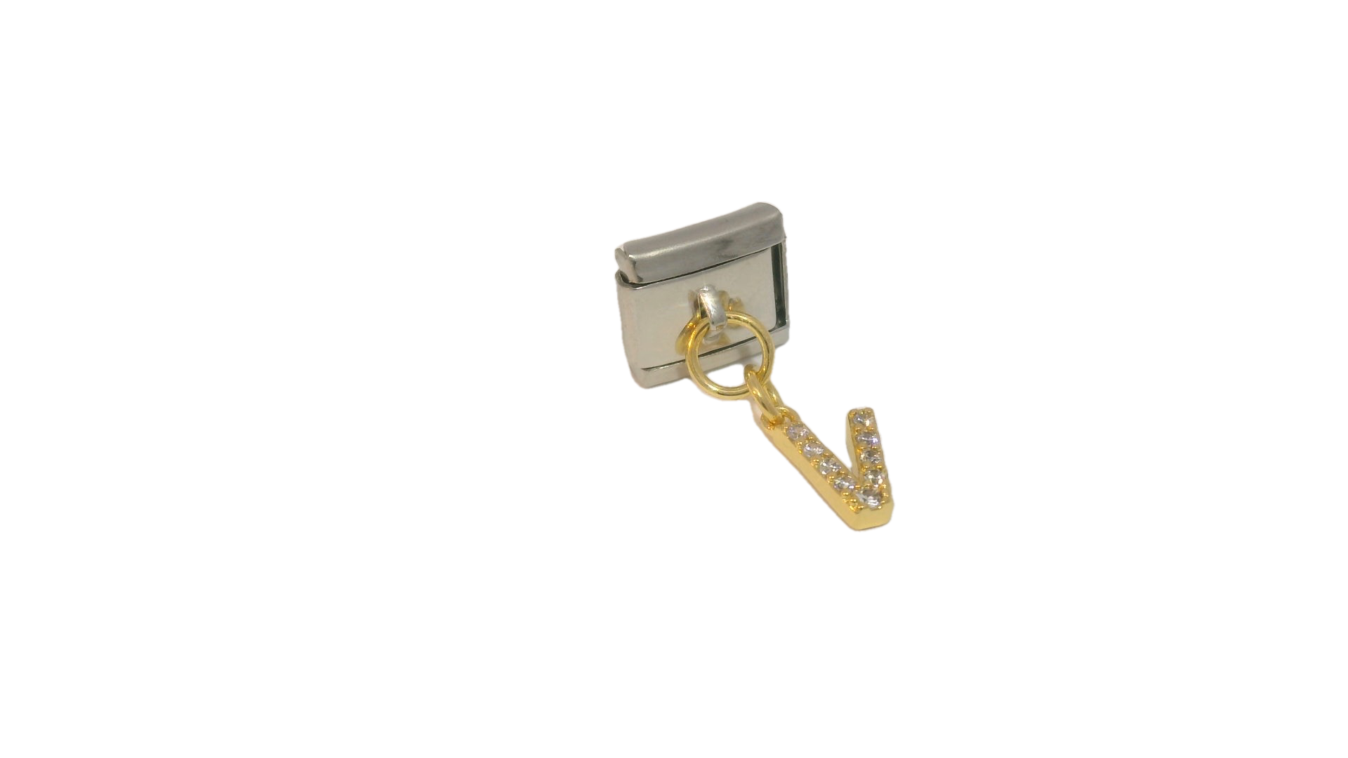 Italian Charms LETTER CRISTAL