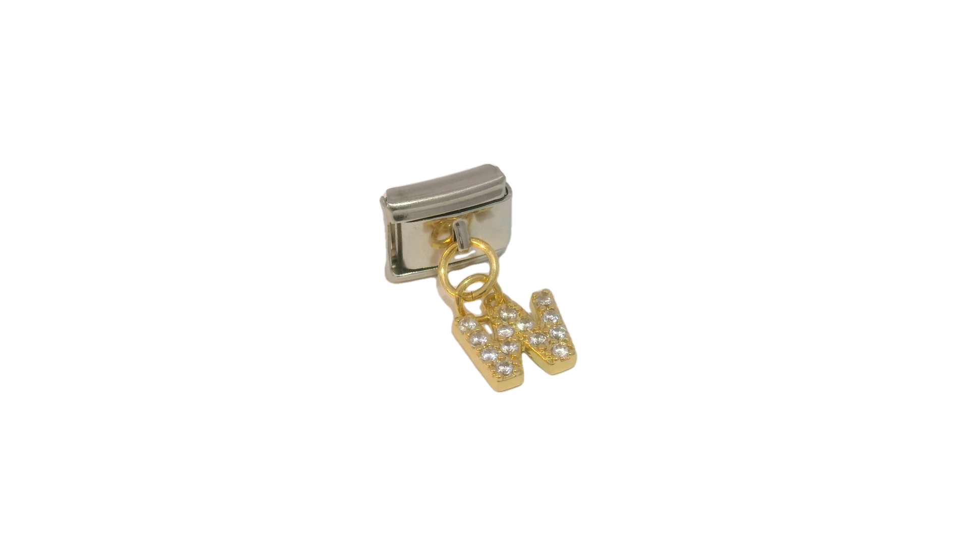 Italian Charms LETTER CRISTAL