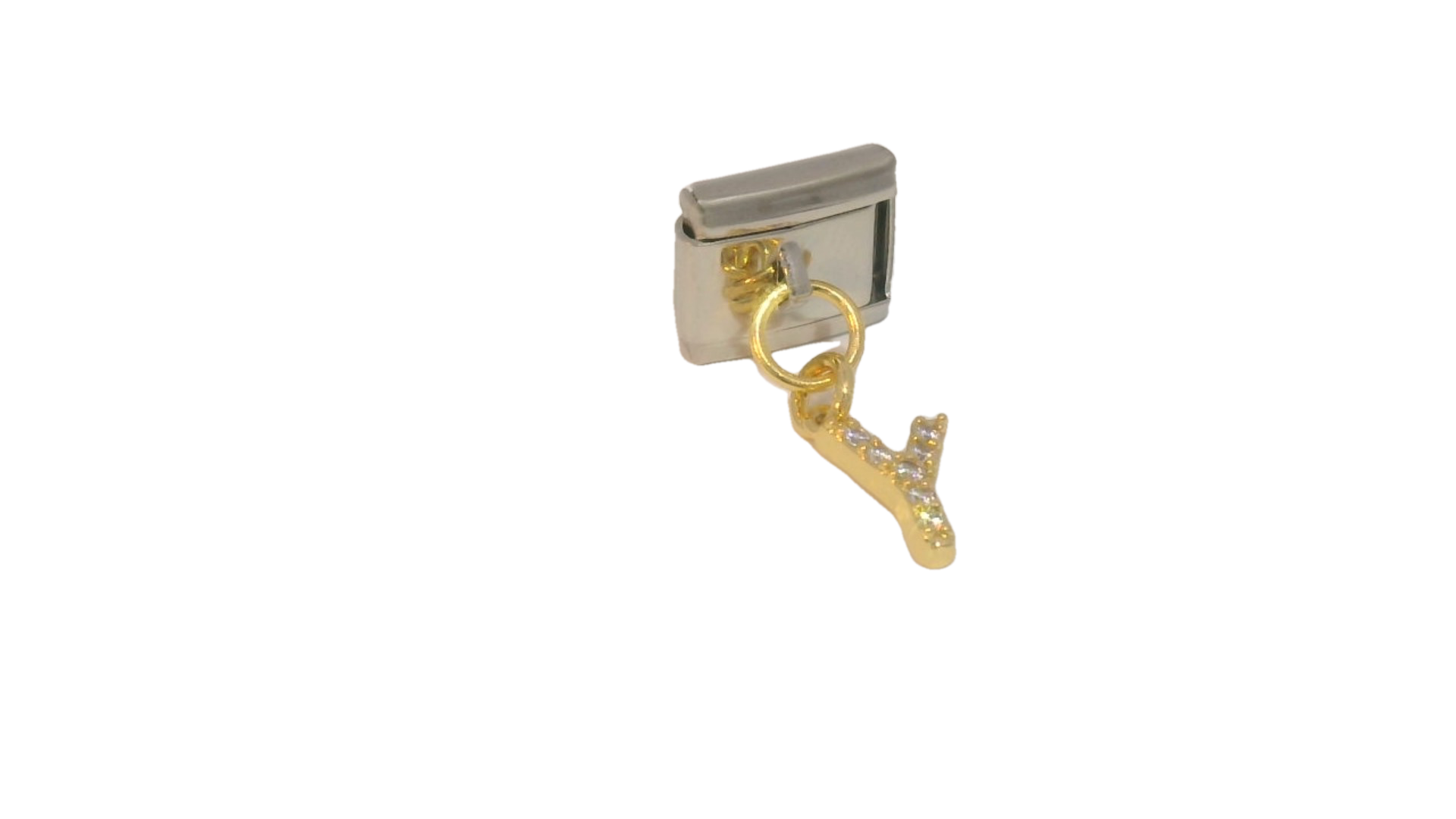 Italian Charms LETTER CRISTAL