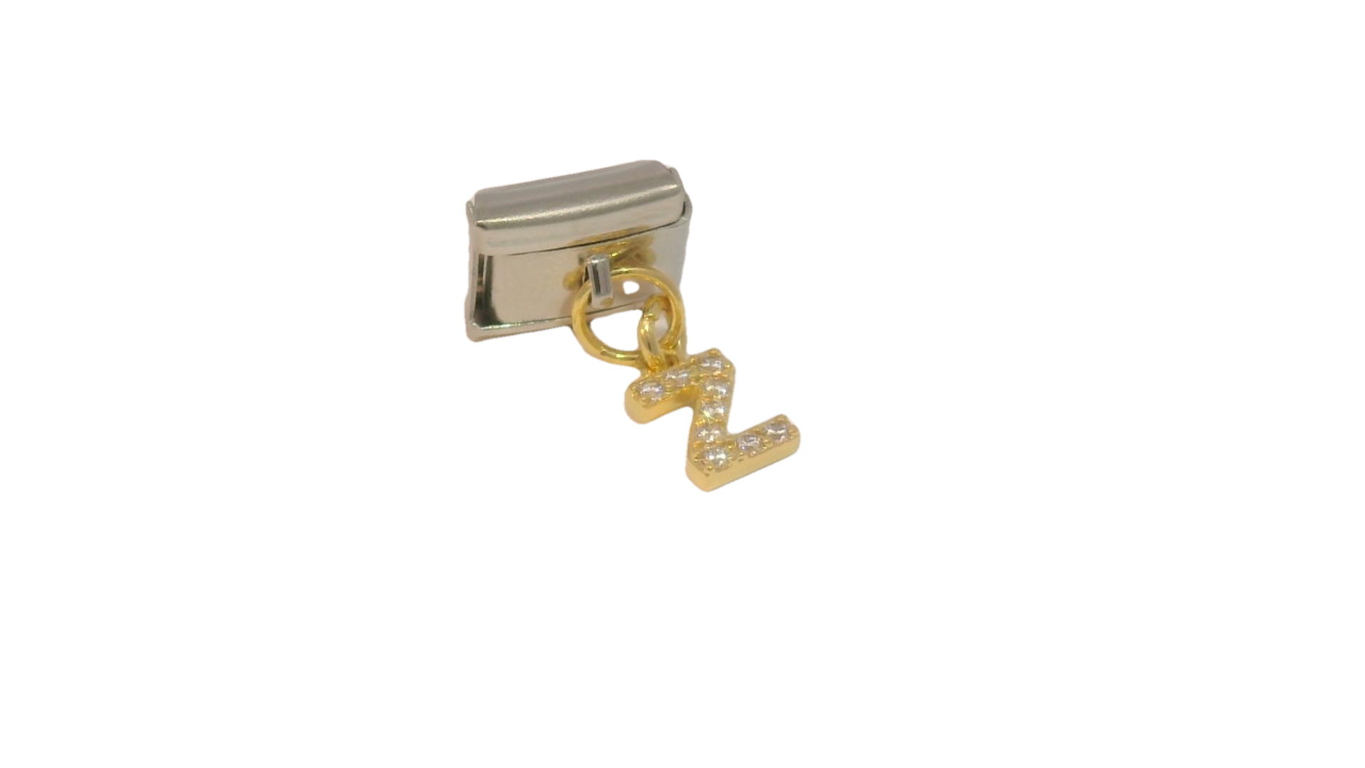 Italian Charms LETTER CRISTAL