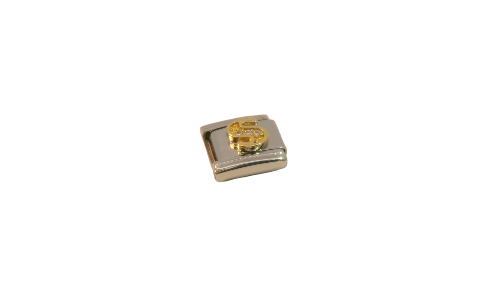 Italian Charms LETTER CRISTAL