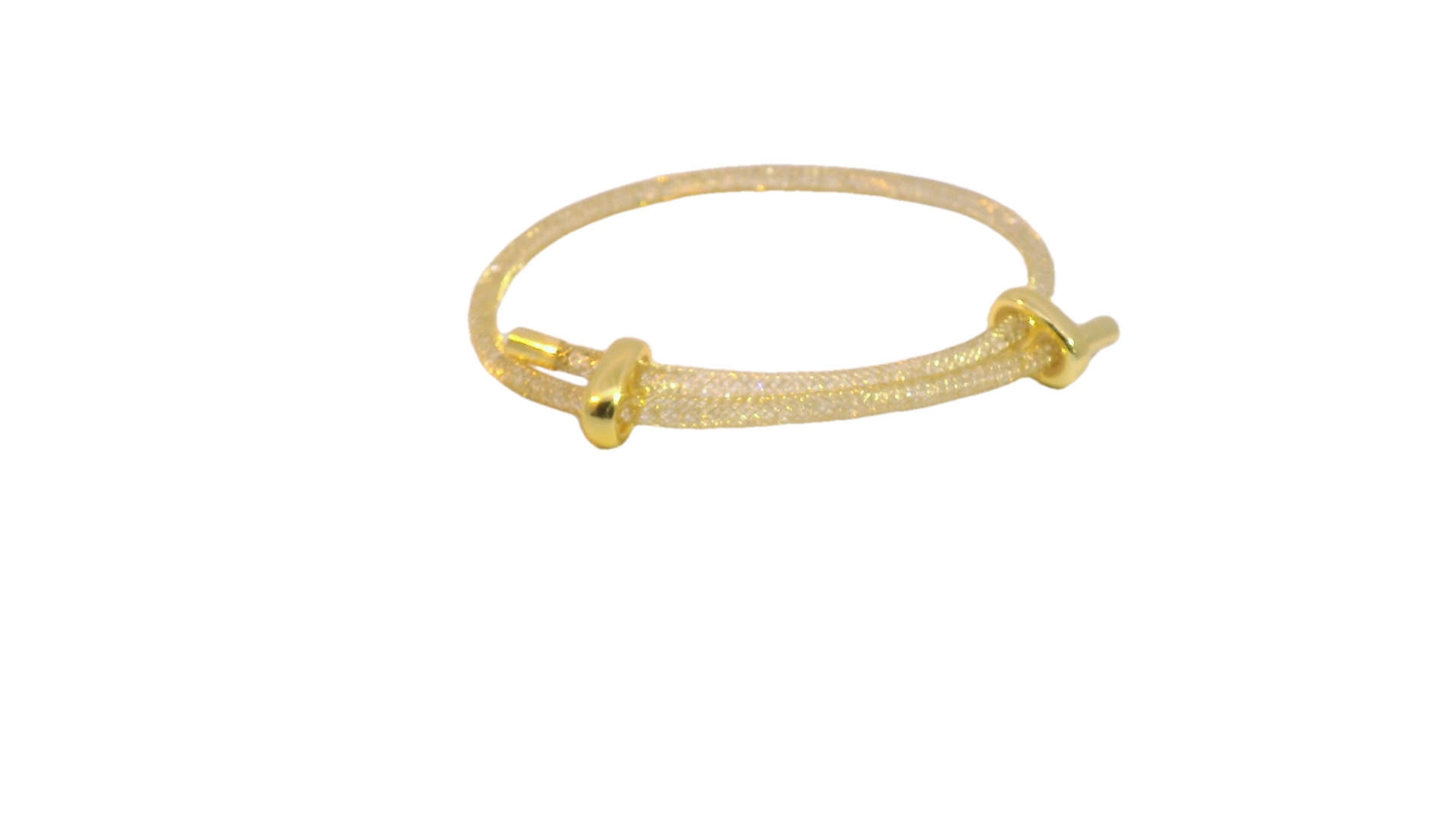 Pulsera Translucida con Cristal