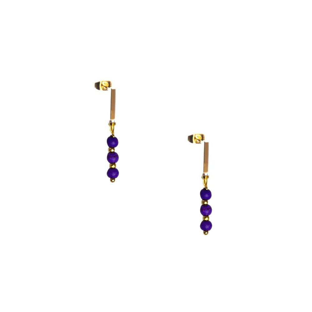 Aretes Violet