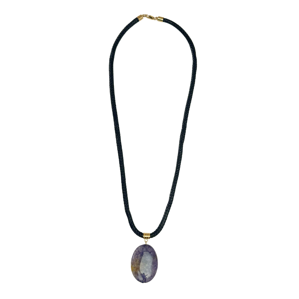 Collar Oval Agate