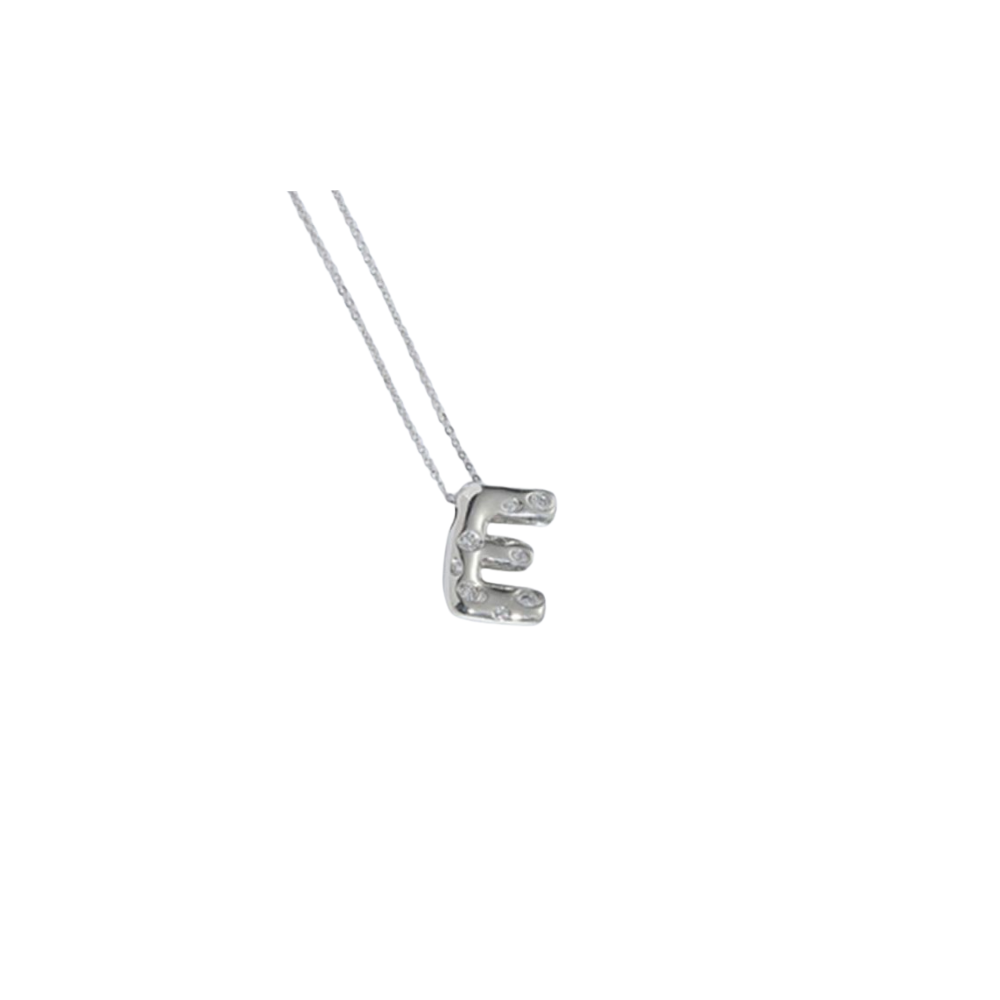 Collar Inicial Silver Spark