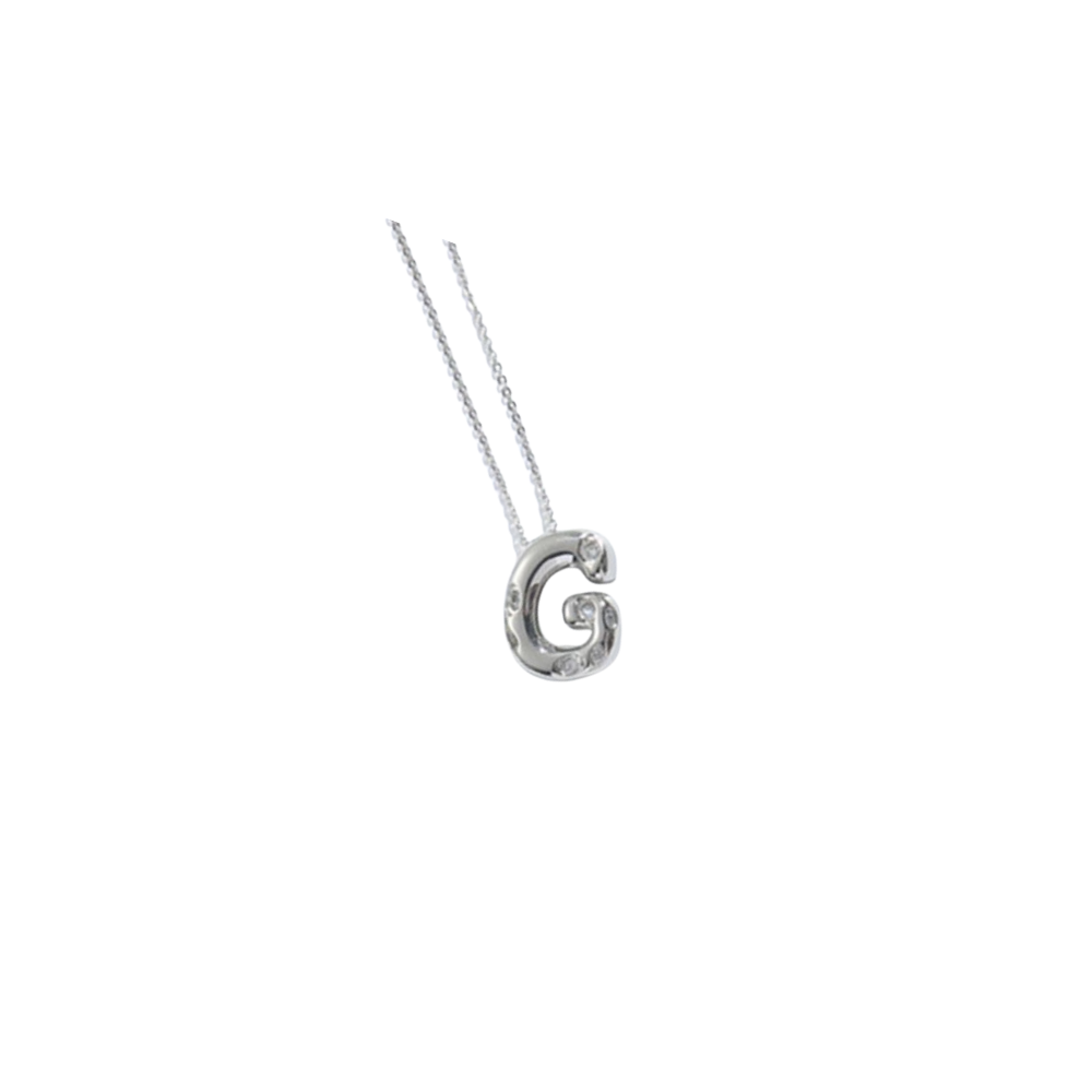 Collar Inicial Silver Spark