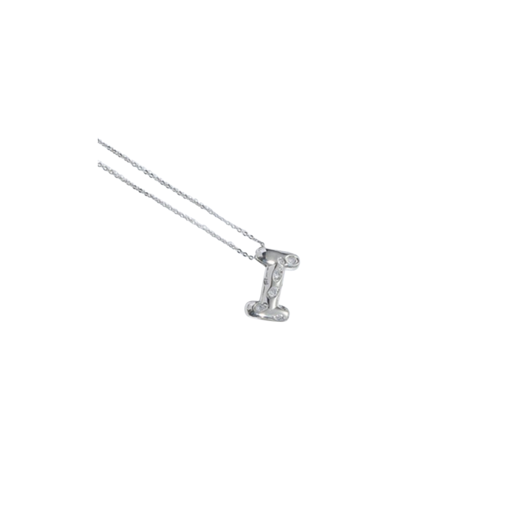 Collar Inicial Silver Spark