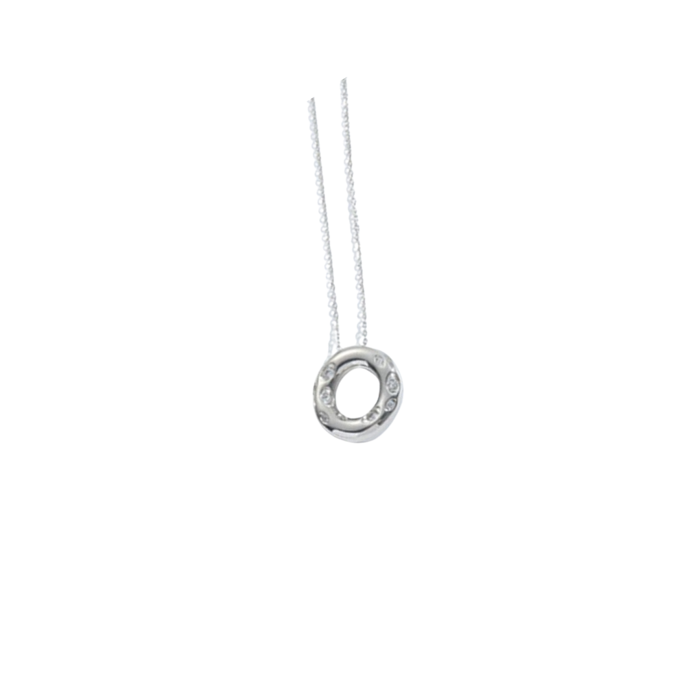 Collar Inicial Silver Spark