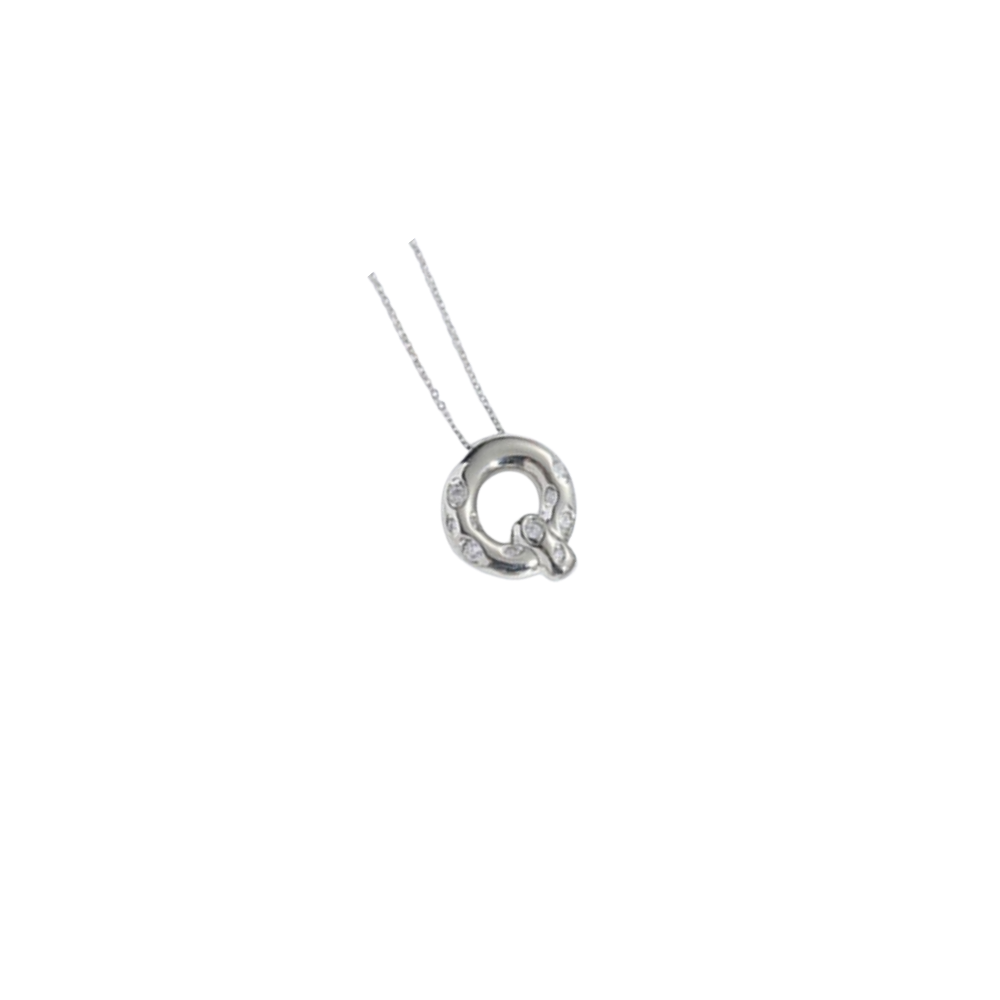 Collar Inicial Silver Spark