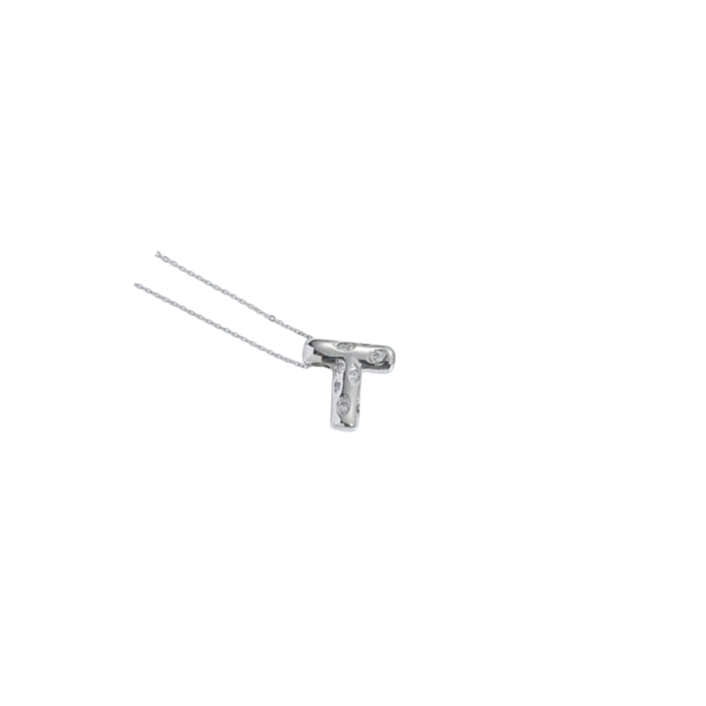 Collar Inicial Silver Spark