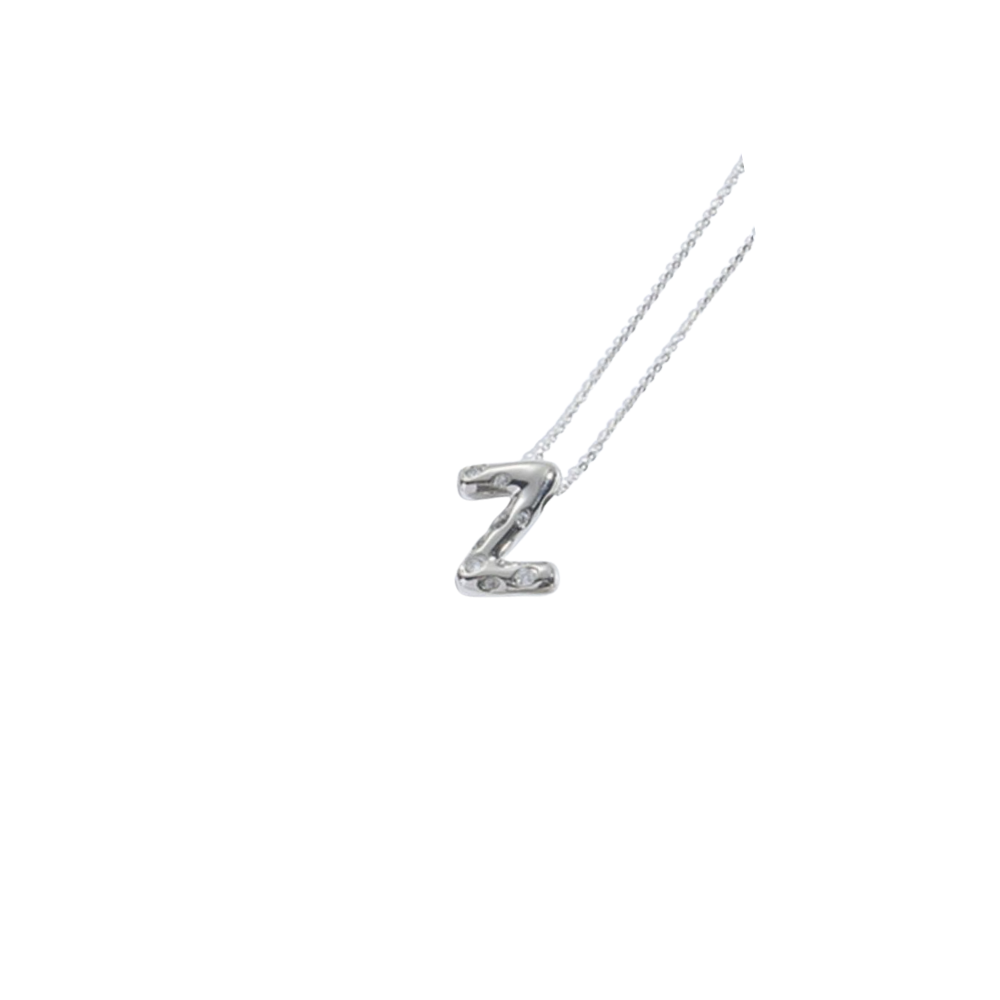 Collar Inicial Silver Spark