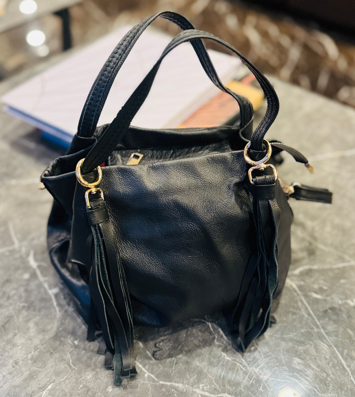 Bolsa dos pompones