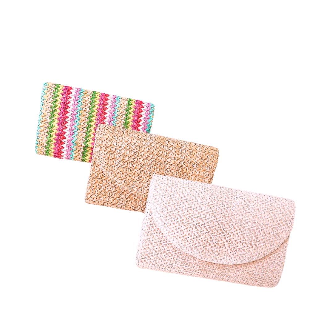 Bolsa Velura Classic Clutch
