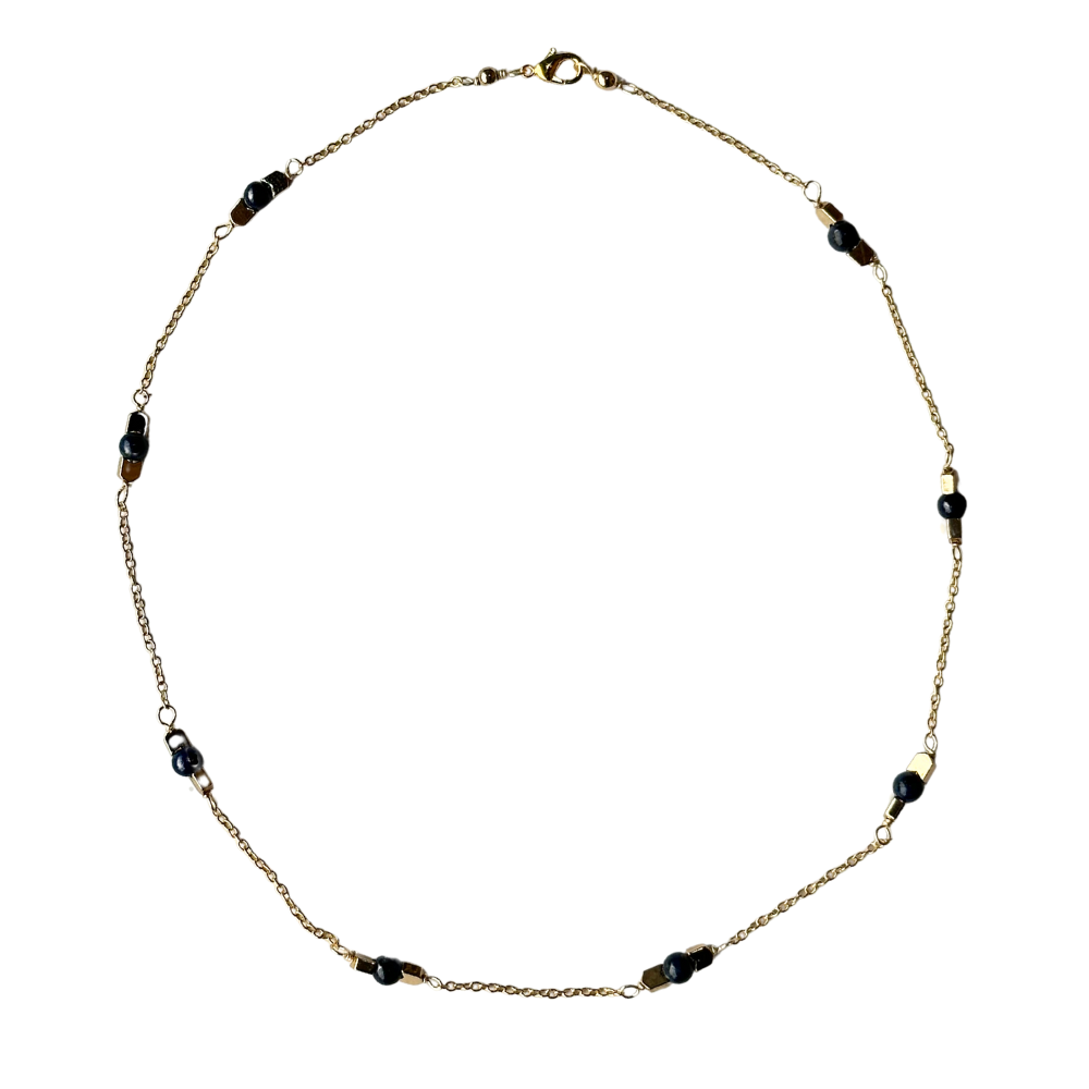 Collar Gold Lapislazuli