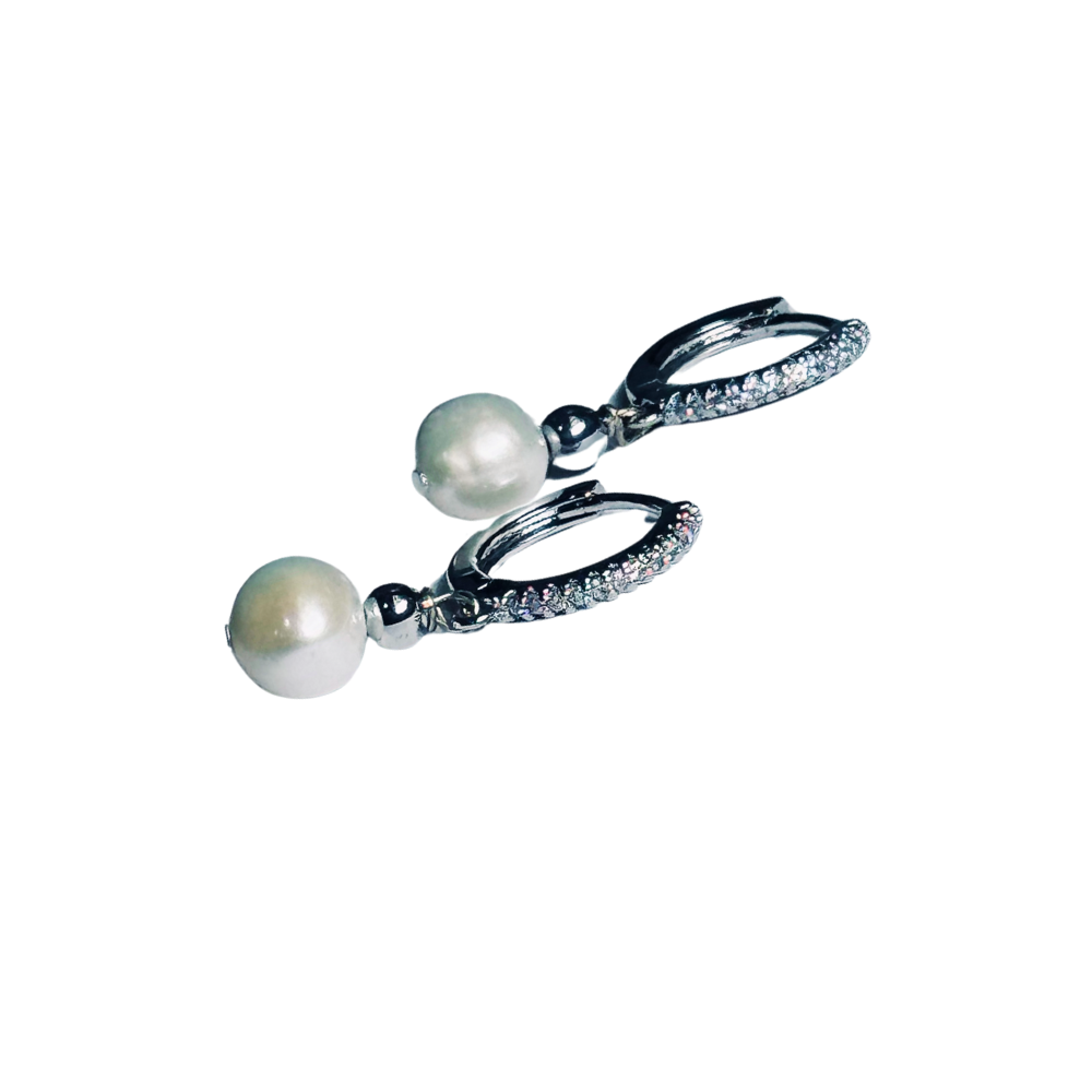 Aretes  Cristal Perl