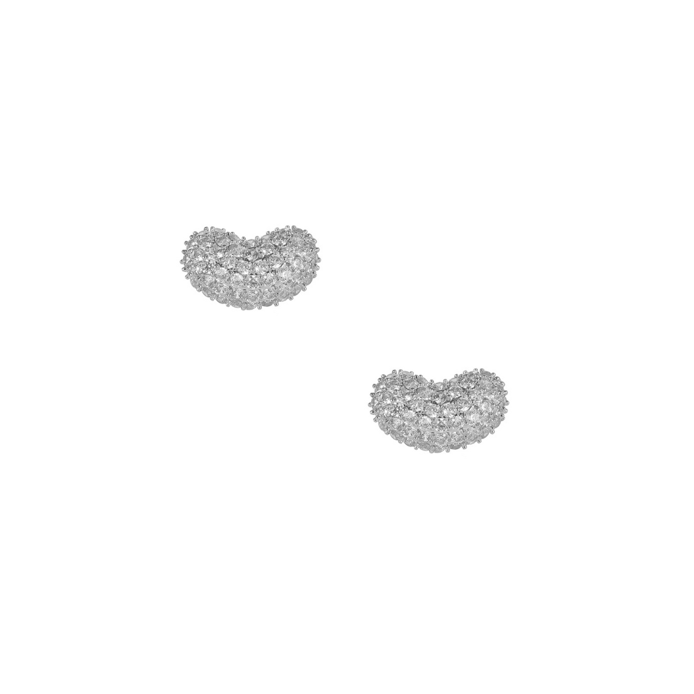 Aretes Silver Bean