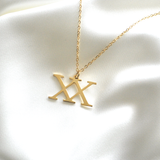 Collar Letra X