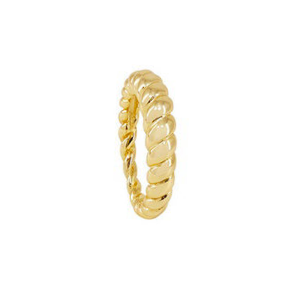 Anillo oro cuerda