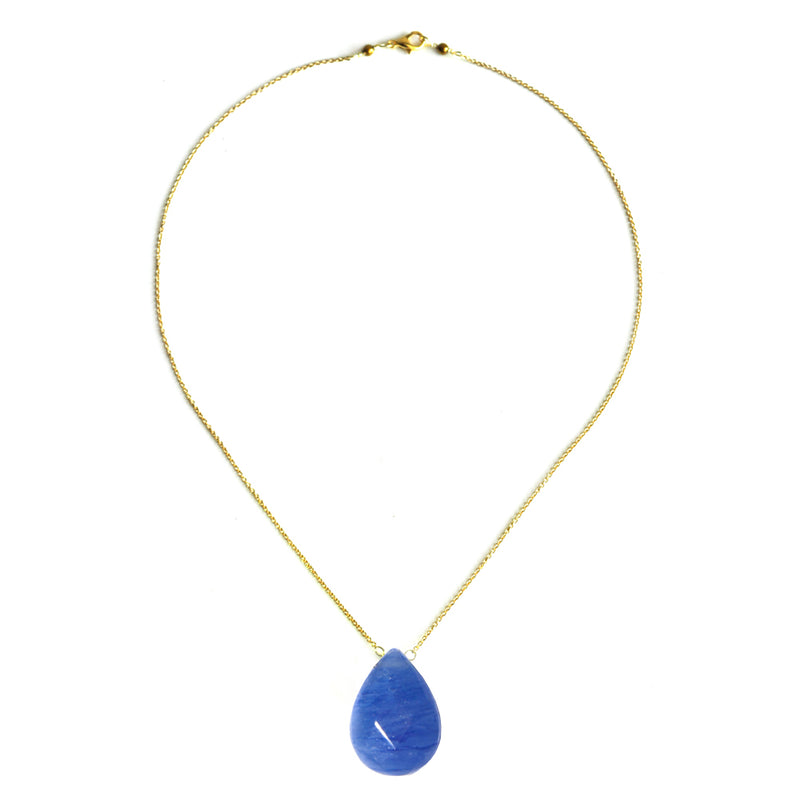 Collar Cuarzo Azul